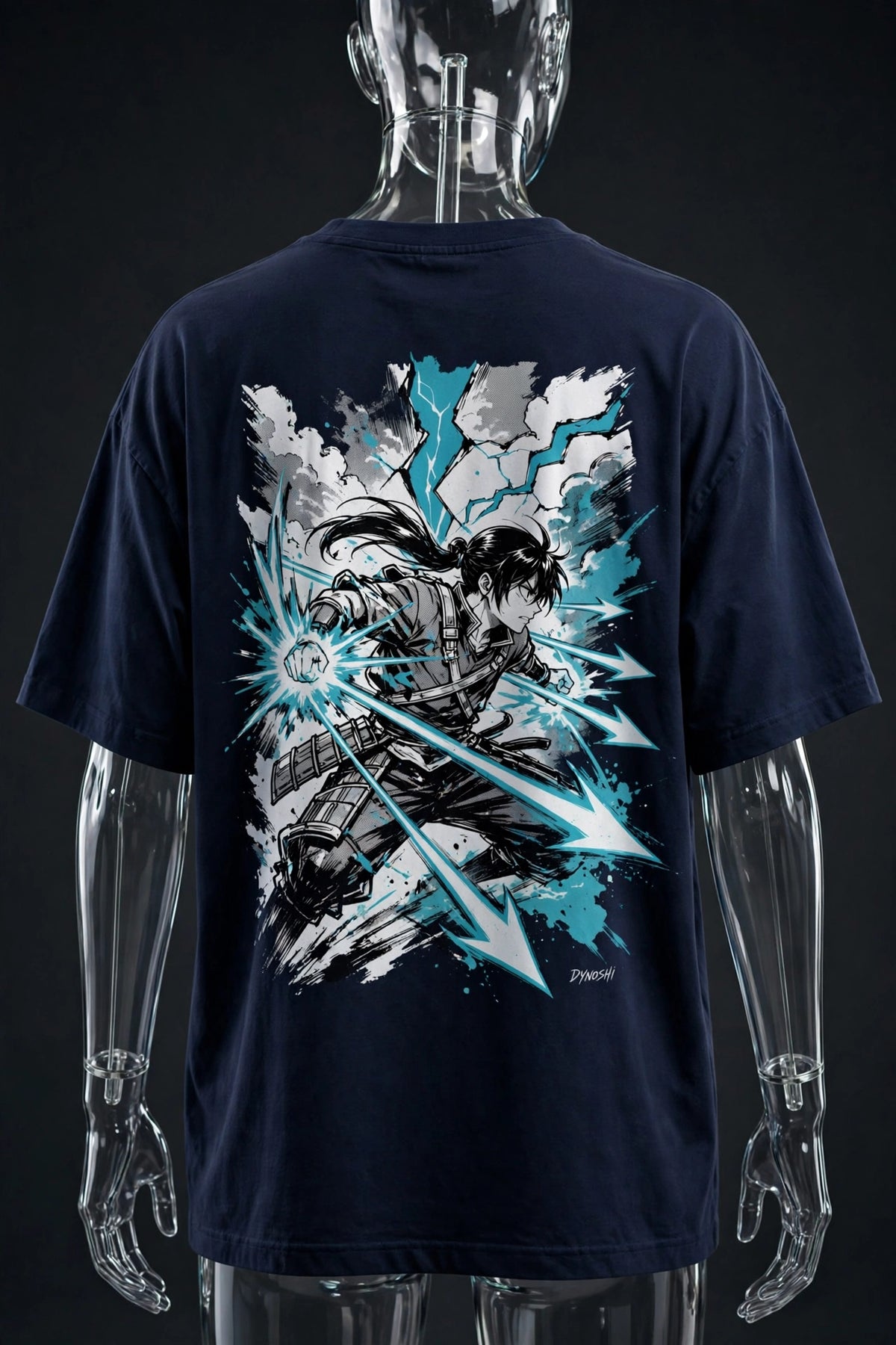 REN - Arrow Storm - Premium Oversized Anime T-Shirt - DYNOSHI