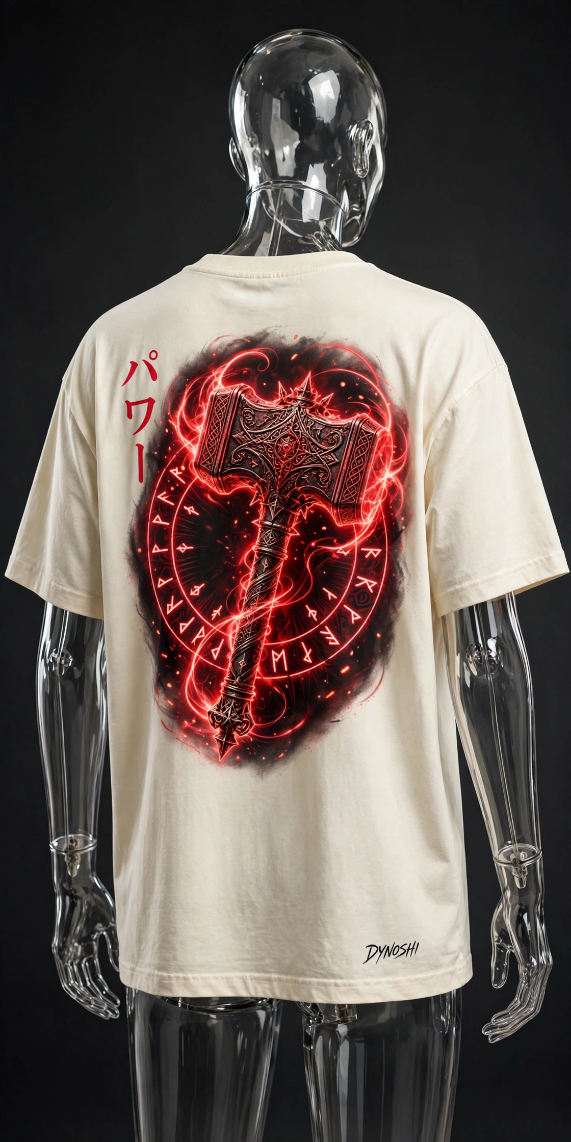 Power - Blood Hammer Relic - Premium Oversized Anime T-Shirt - DYNOSHI