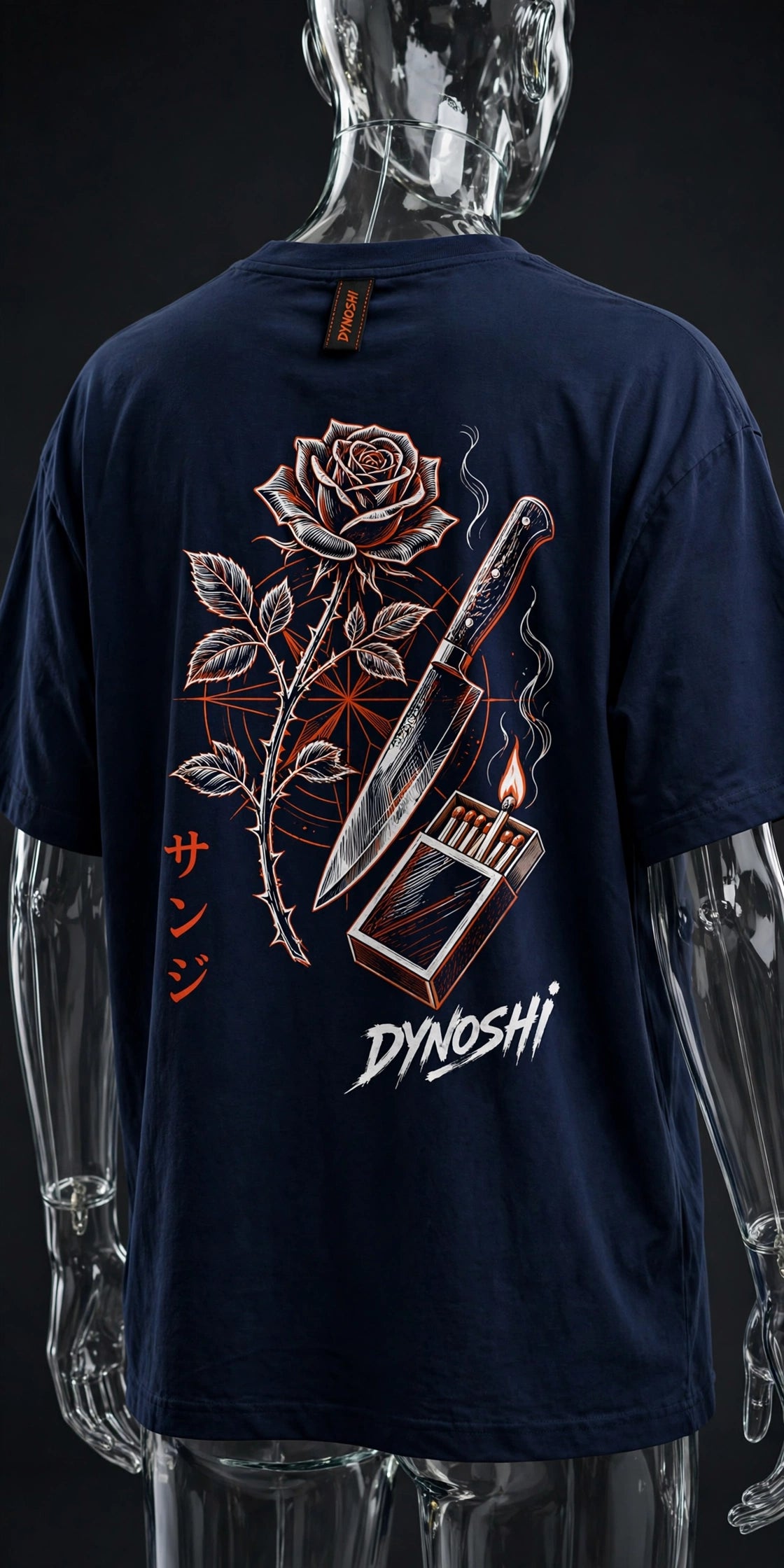 Sanji - Chef's Tools - Premium Oversized Anime T-Shirt - DYNOSHI