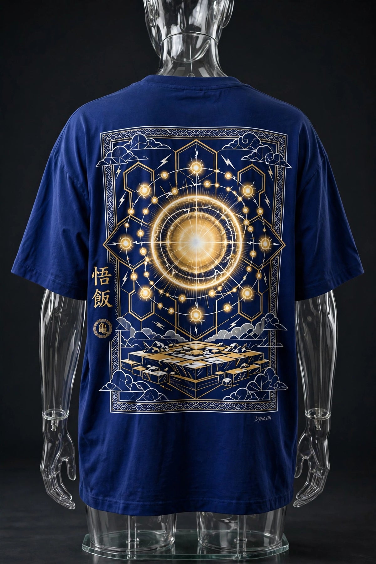 Gohan - Power Orb Monument - Premium Oversized Anime T-Shirt - DYNOSHI
