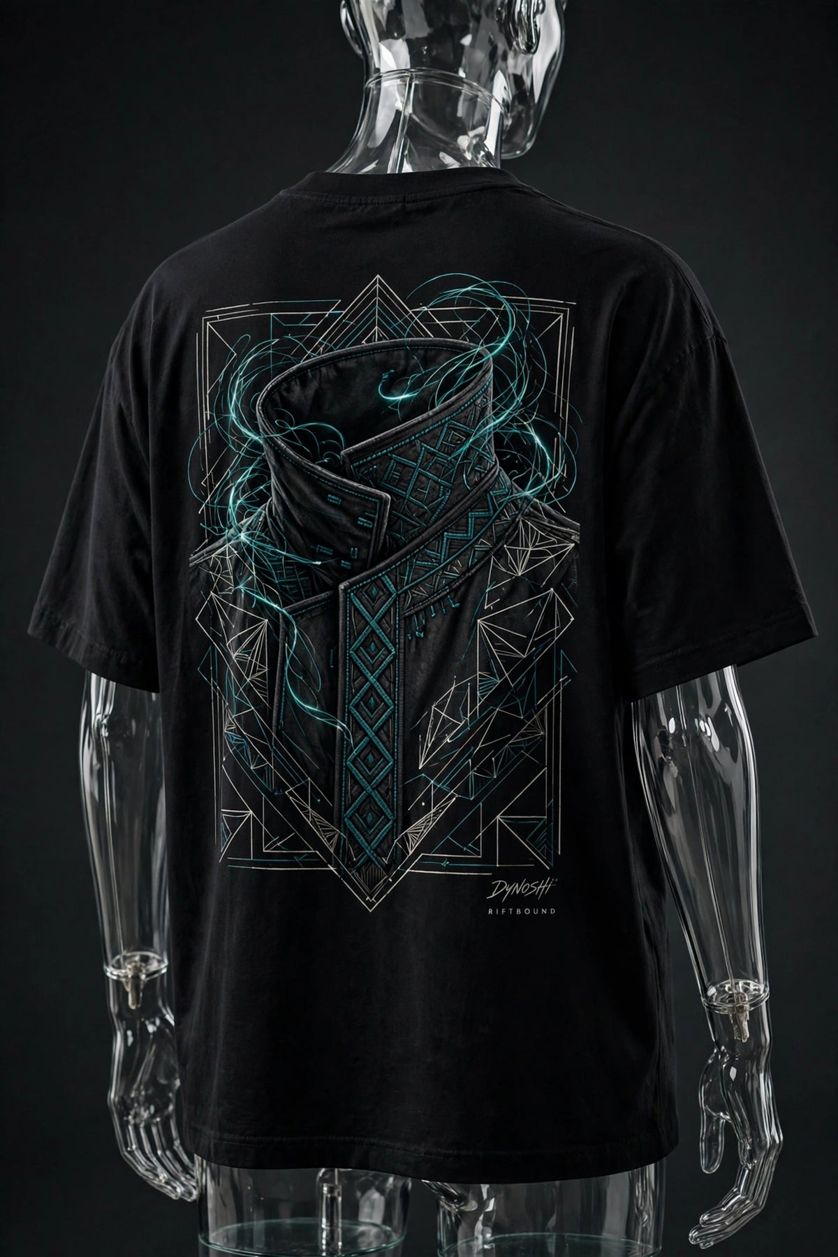 Veydran - The Collar - Premium Oversized Anime T-Shirt - DYNOSHI