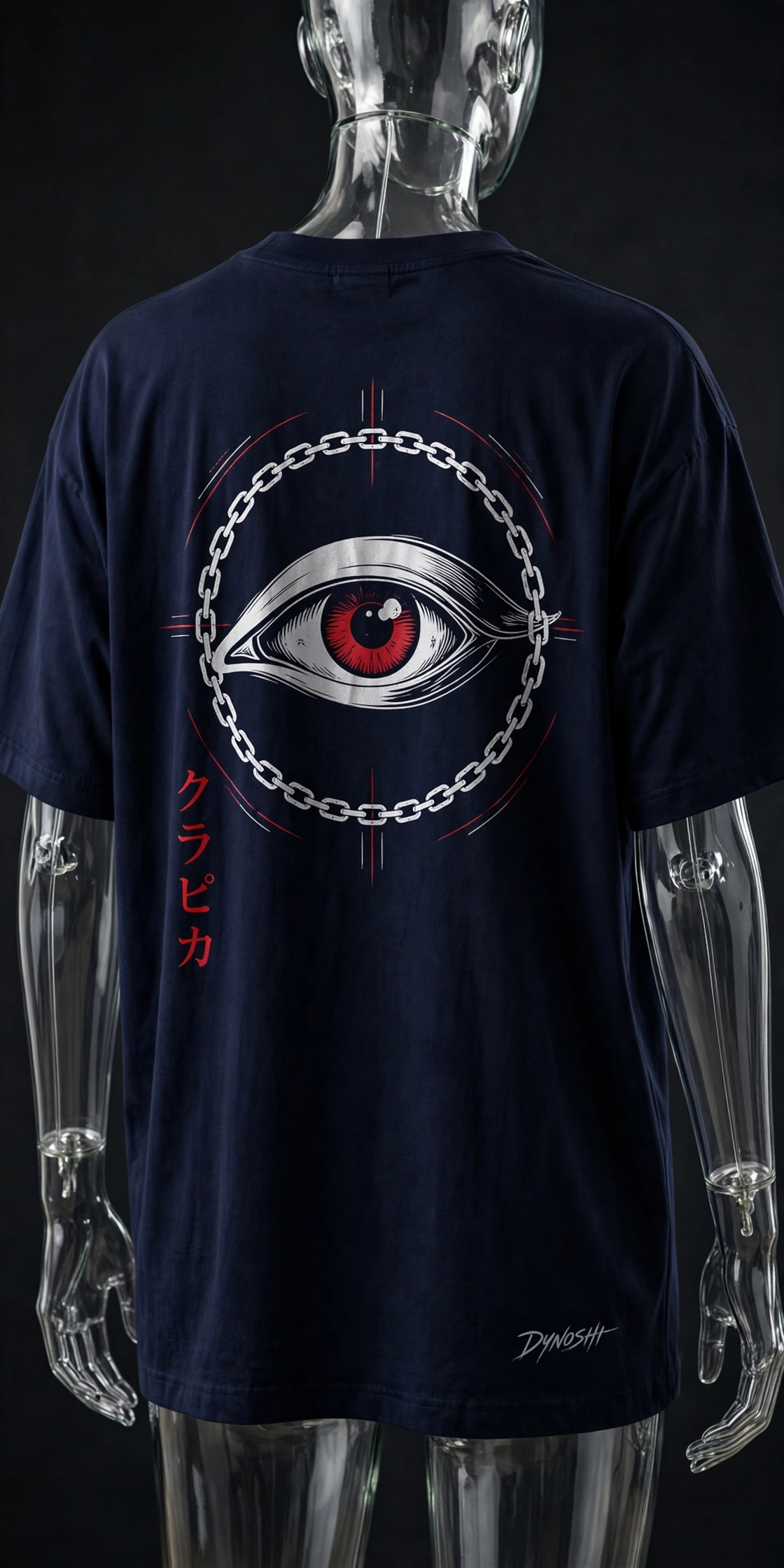 Kurapika - Kurta Eye Emblem - Premium Oversized Anime T-Shirt - DYNOSHI