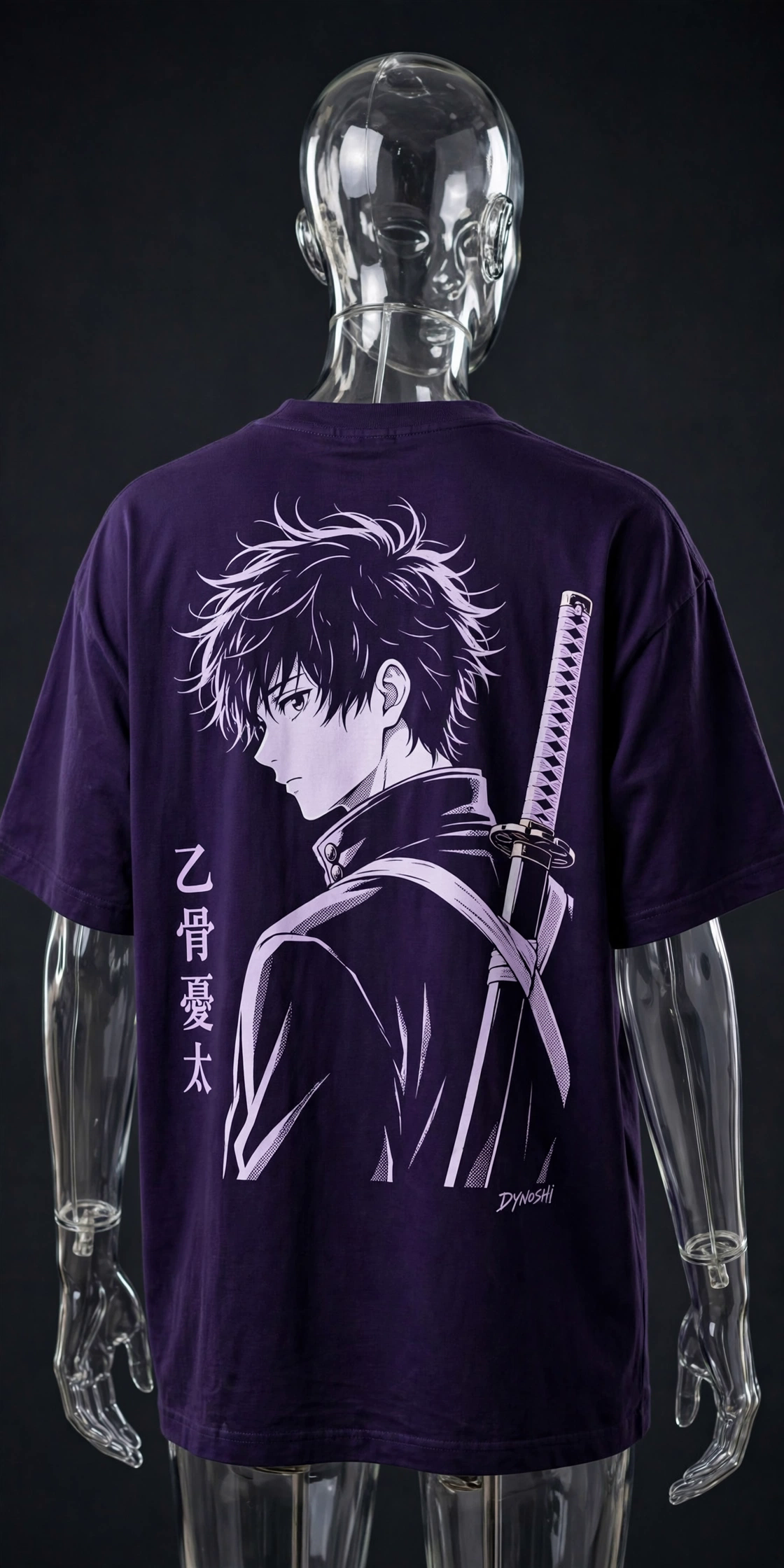 Yuta Okkotsu - Swordsman Portrait - Premium Oversized Anime T-Shirt - DYNOSHI