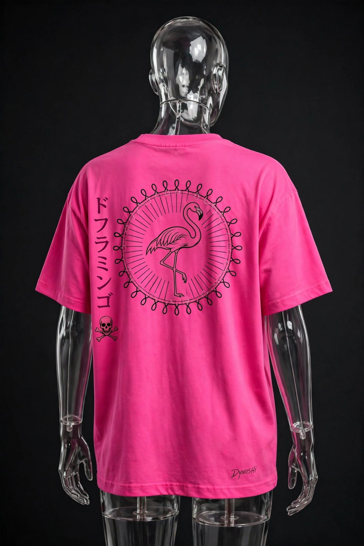 Donquixote Doflamingo - Flamingo Crest - Premium Oversized Anime T-Shirt - DYNOSHI