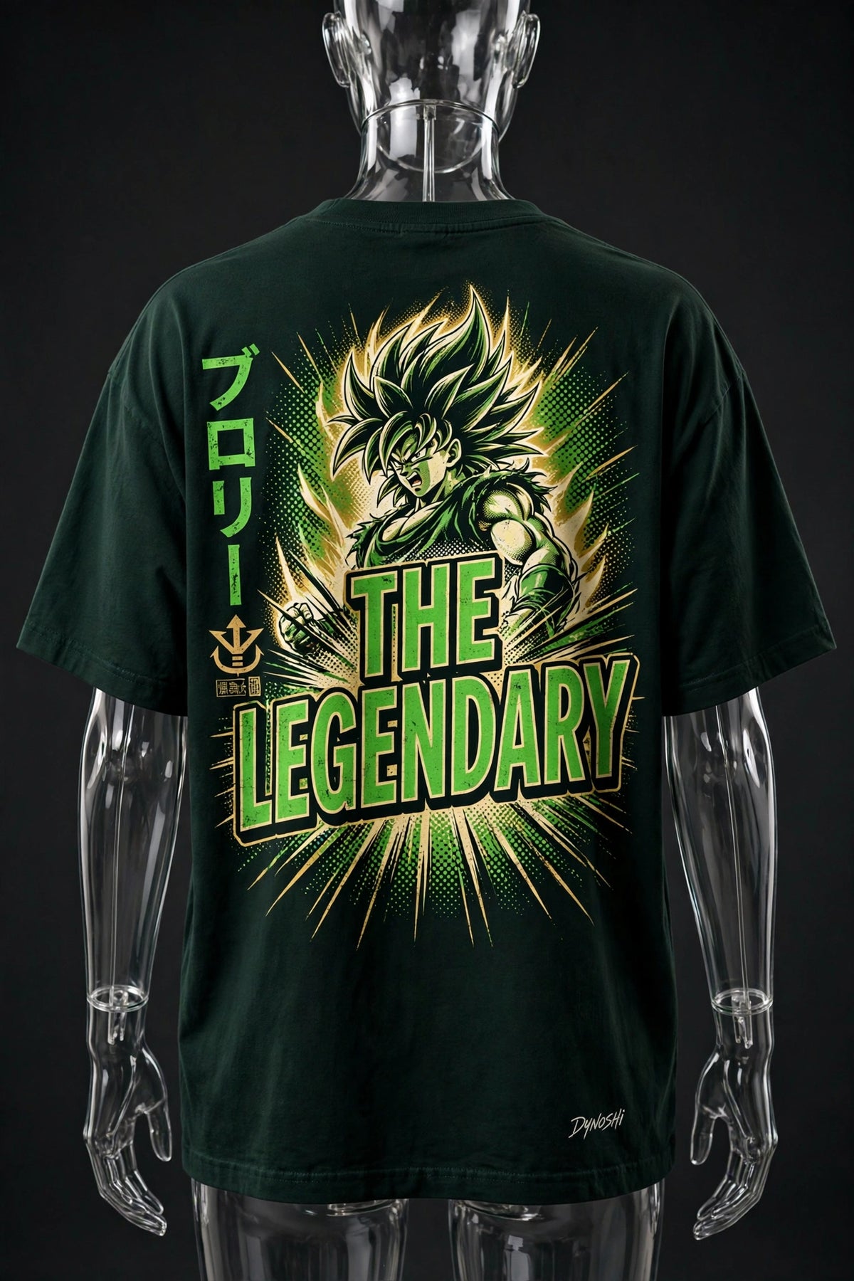Broly - The Legendary Mantra - Premium Oversized Anime T-Shirt - DYNOSHI