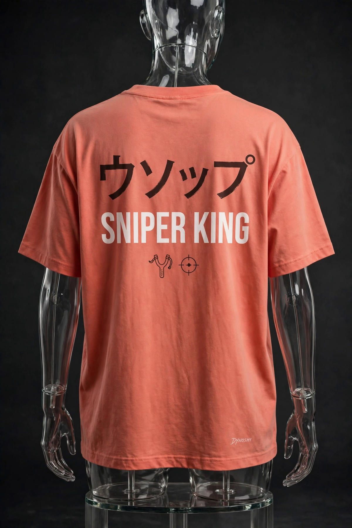 Usopp - Sniper King Mantra - Premium Oversized Anime T-Shirt - DYNOSHI