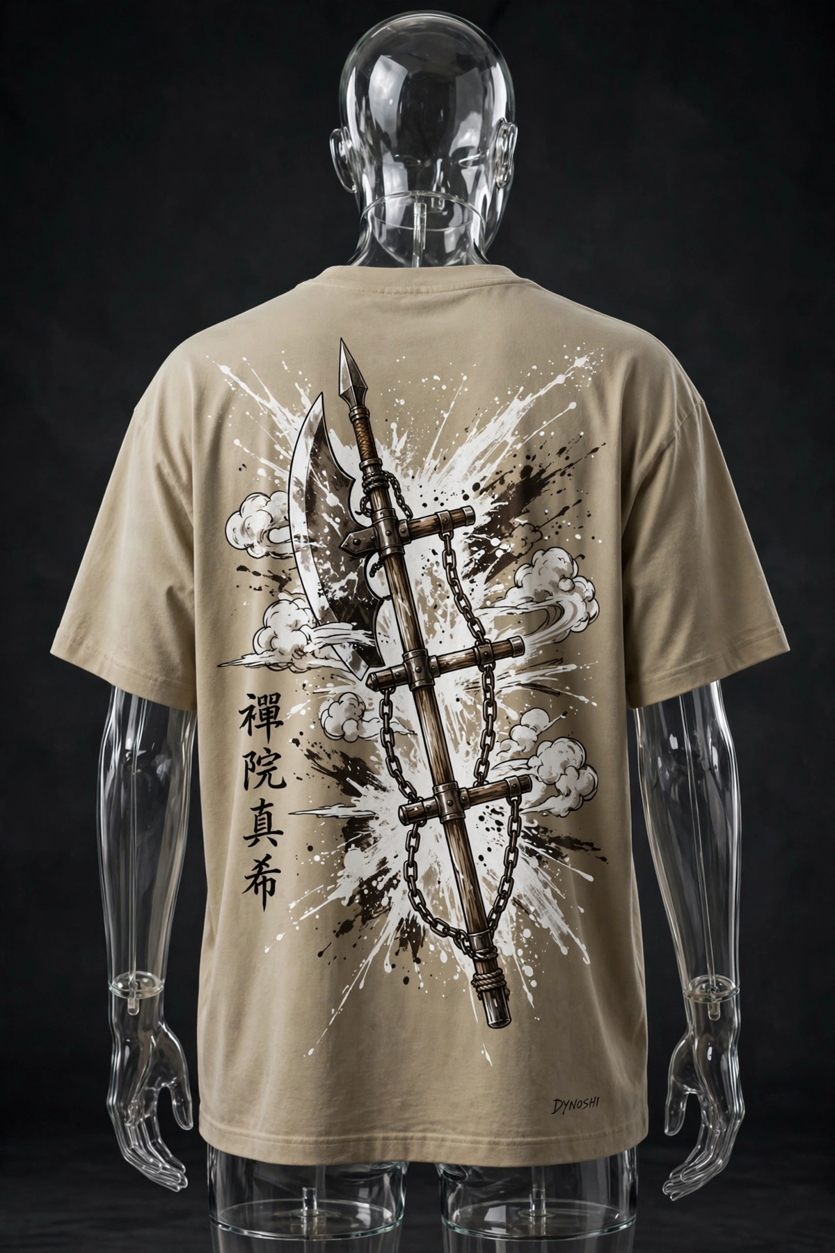 Maki Zenin - Playful Cloud Arsenal - Premium Oversized Anime T-Shirt - DYNOSHI