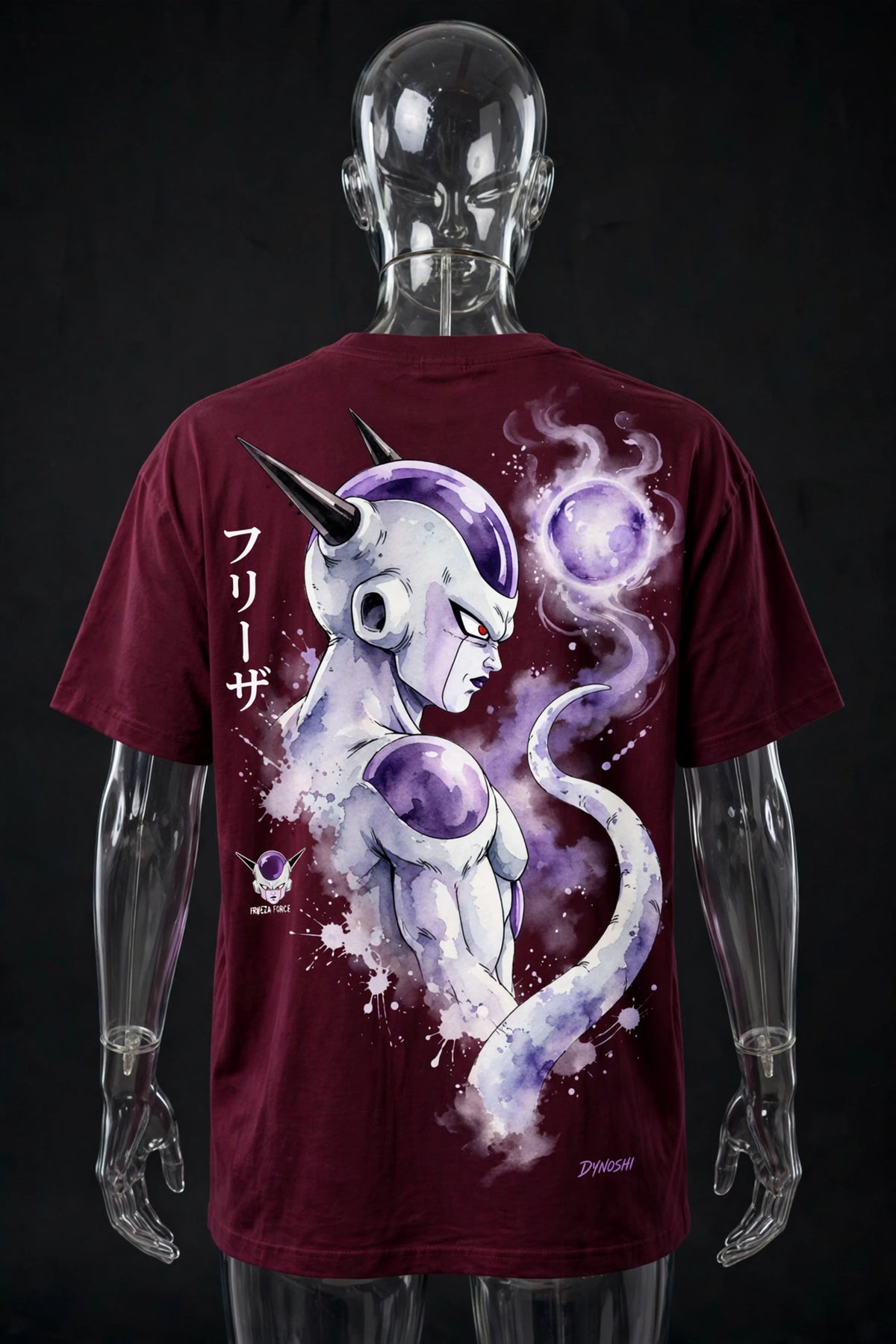 Frieza - Emperor's Gaze Portrait - Premium Oversized Anime T-Shirt - DYNOSHI