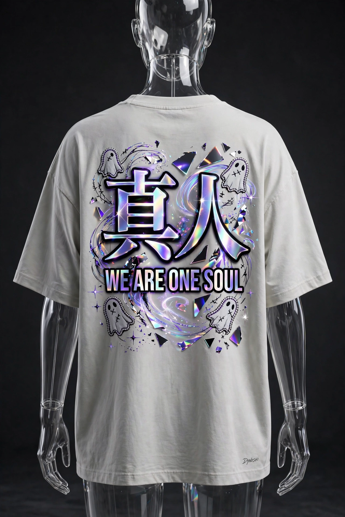 Mahito - We Are One Soul Mantra - Premium Oversized Anime T-Shirt - DYNOSHI