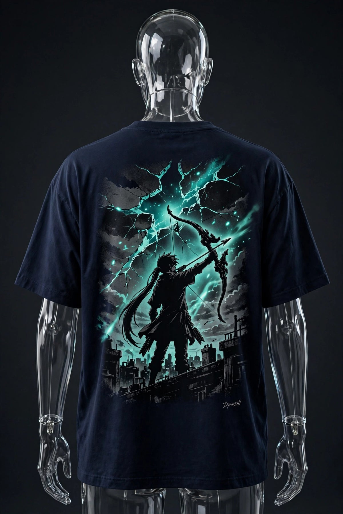 Ren - The Watcher's Aim - Premium Oversized Anime T-Shirt - DYNOSHI