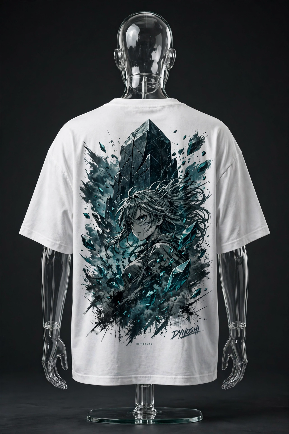 Eira - Resonance Overload - Premium Oversized Anime T-Shirt - DYNOSHI