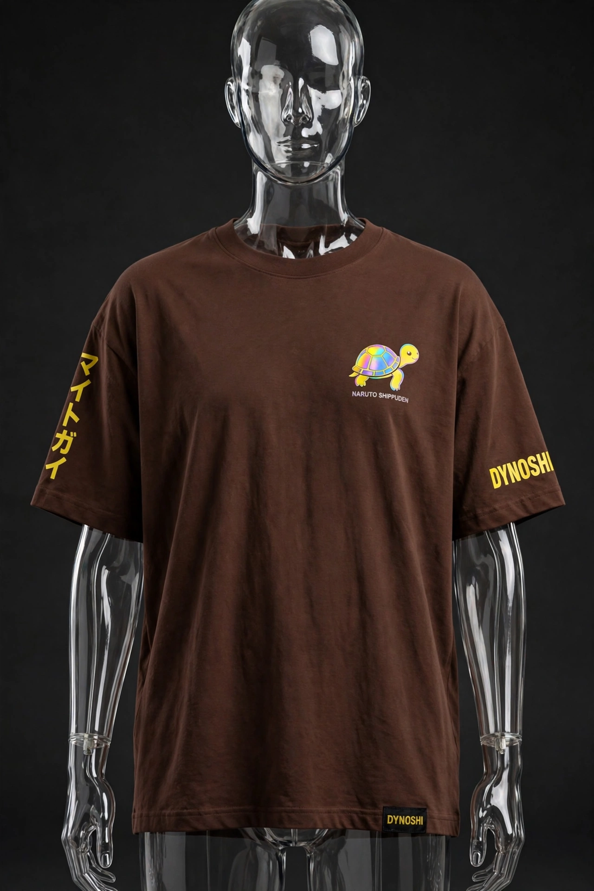 Might Guy - Power Of Youth Mantra - Premium Oversized Anime T-Shirt - DYNOSHI