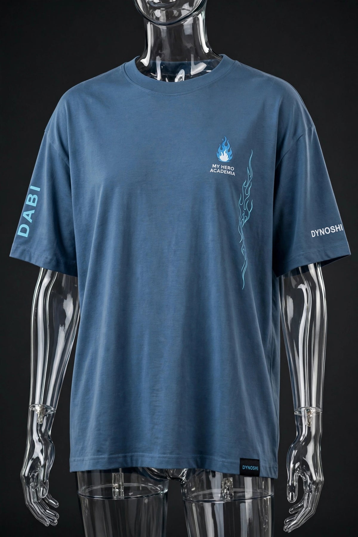 Dabi - Bluefire Requiem - Premium Oversized Anime T-Shirt - DYNOSHI