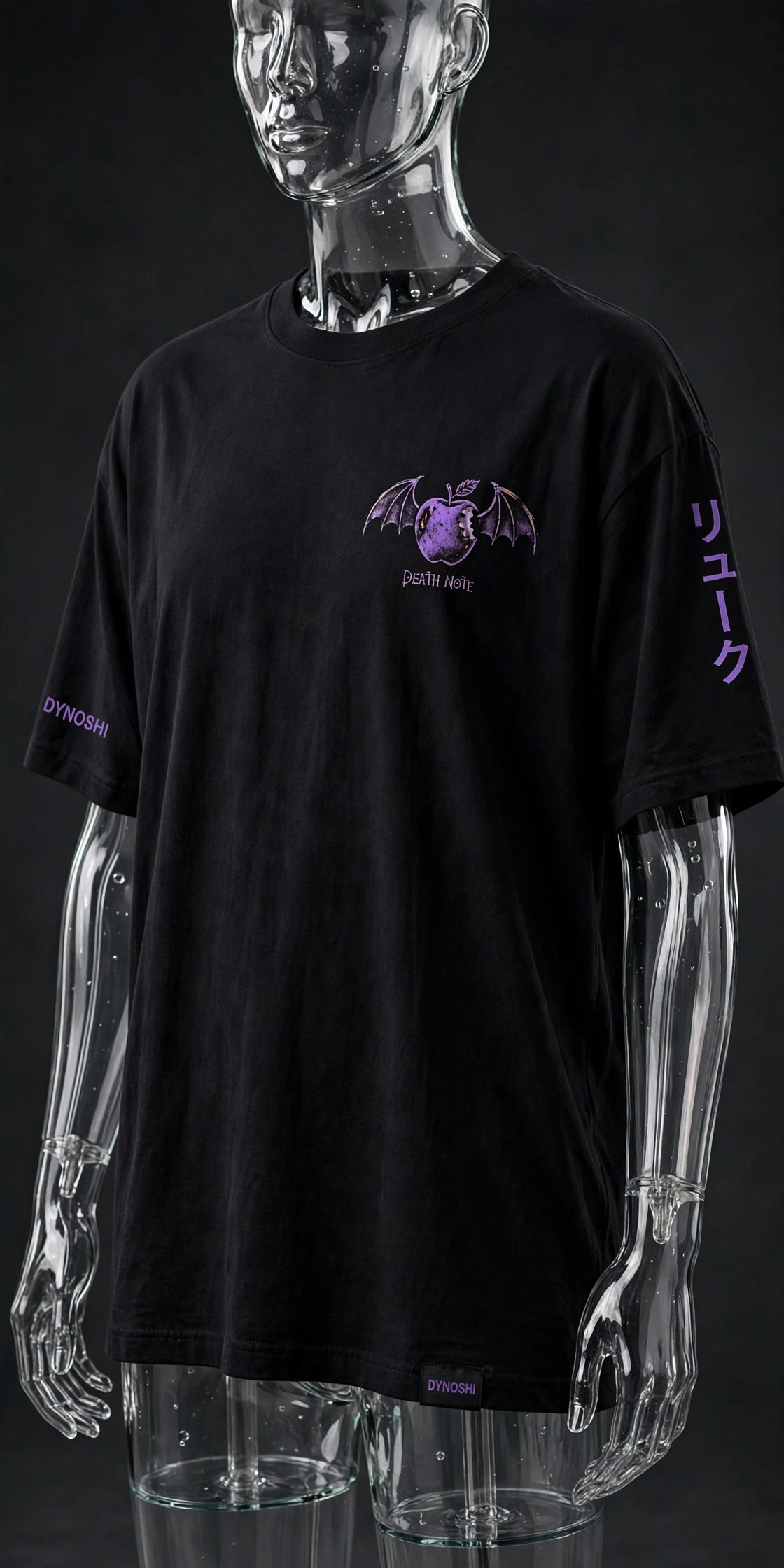 Ryuk - Corrupted Shinigami - Premium Oversized Anime T-Shirt - DYNOSHI