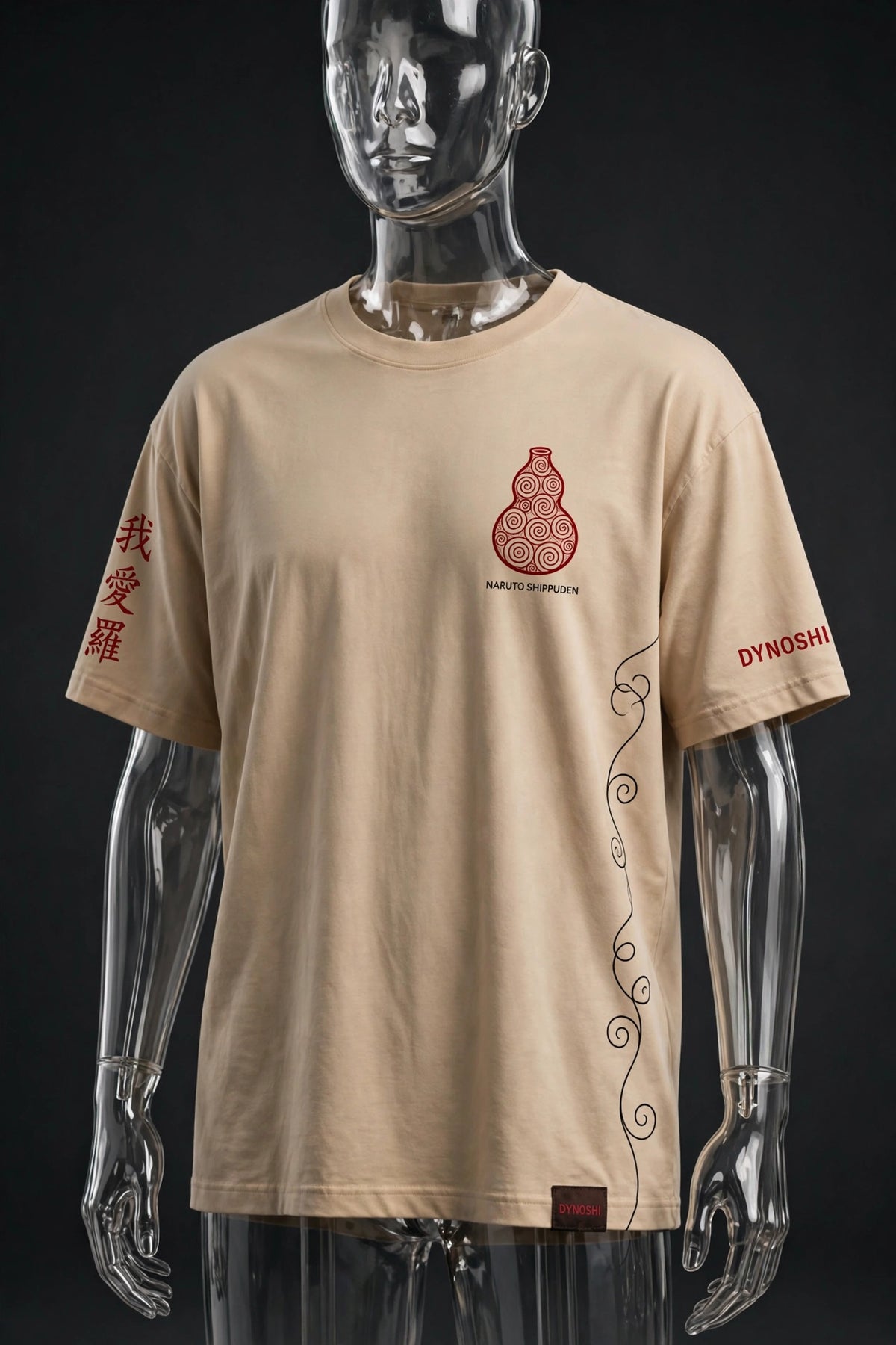Gaara - Sandstorm Homecoming - Premium Oversized Anime T-Shirt - DYNOSHI