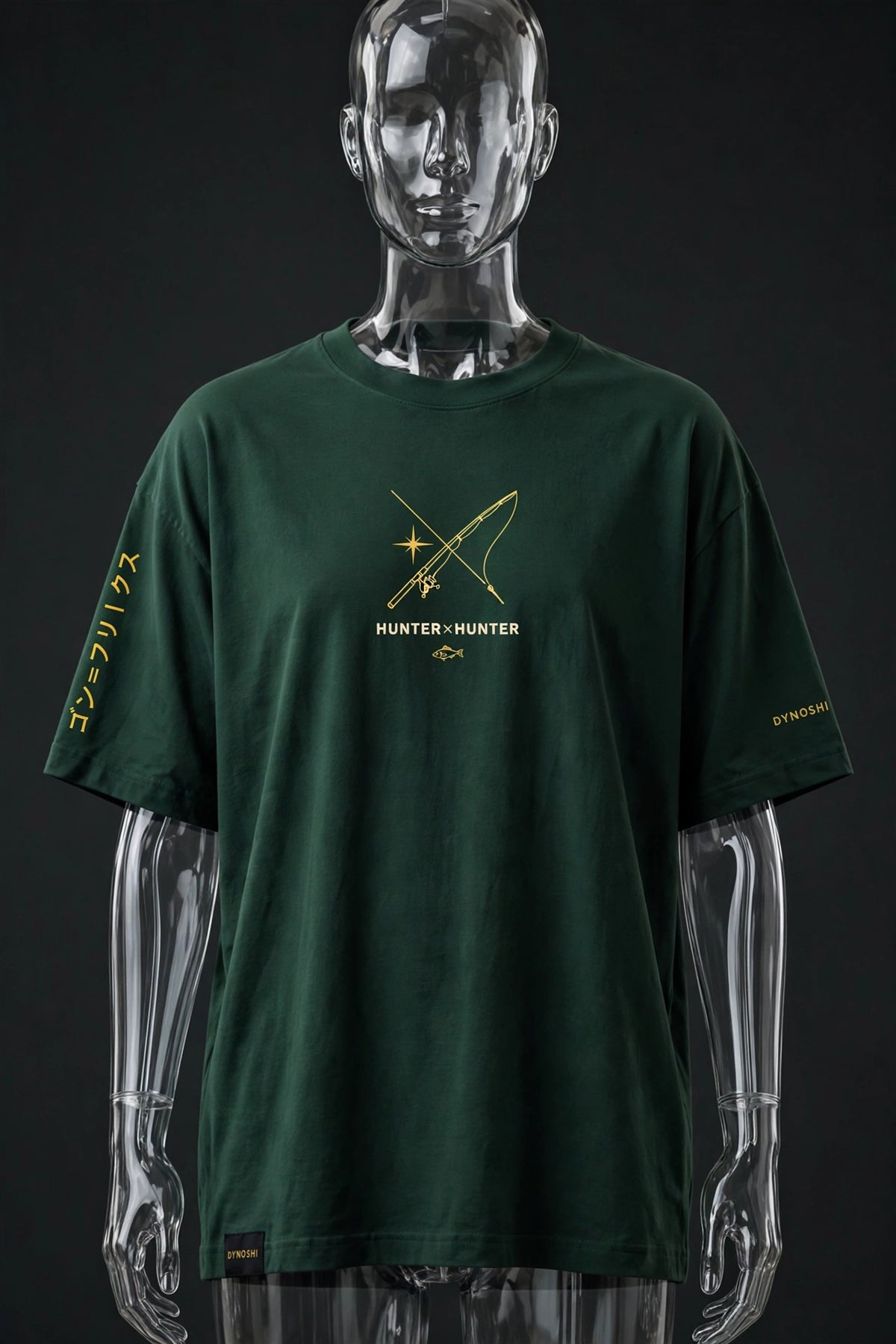 Gon Freecss - License Card Monument - Premium Oversized Anime T-Shirt - DYNOSHI