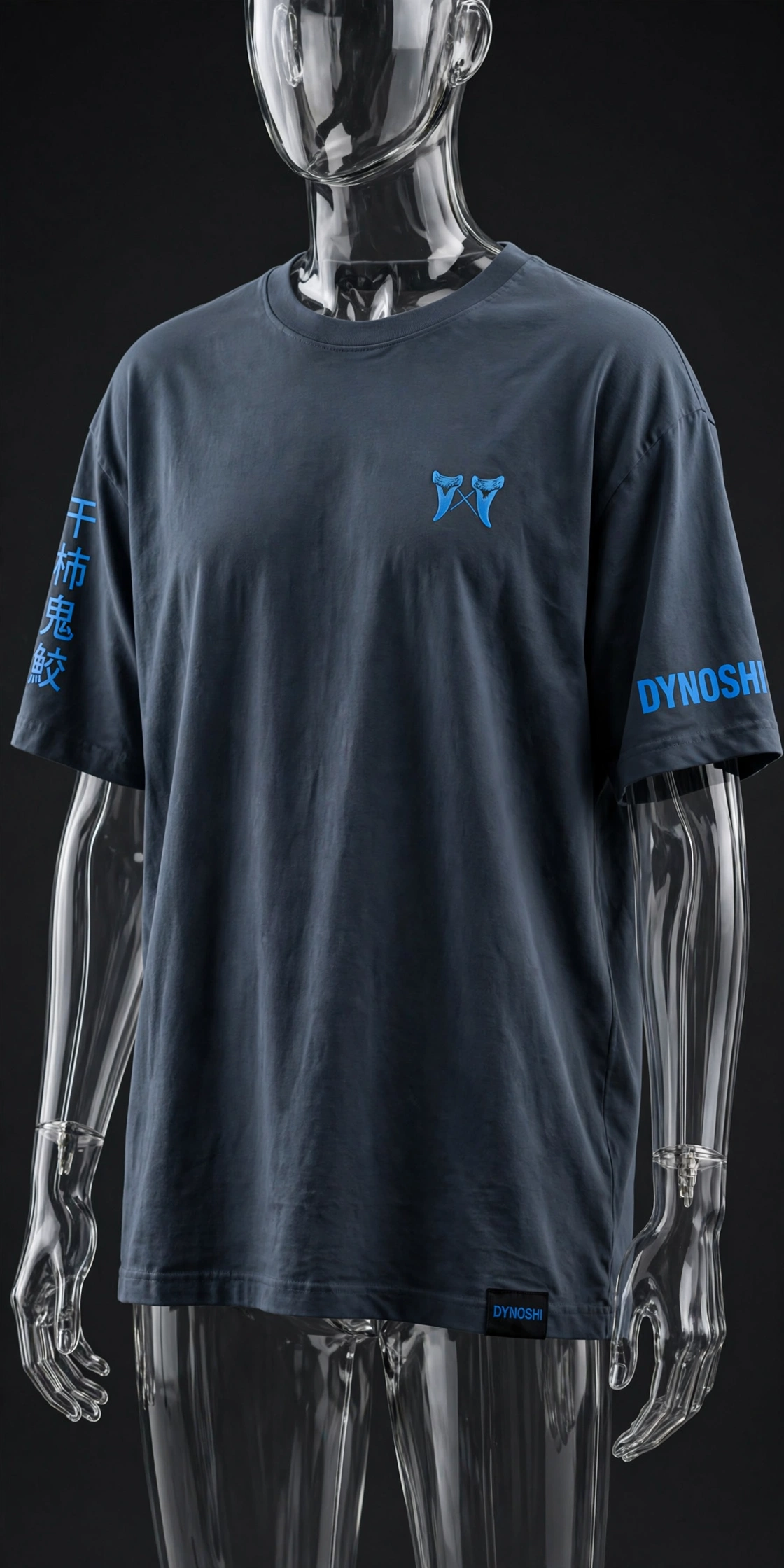 Kisame Hoshigaki - Samehada Strike - Premium Oversized Anime T-Shirt - DYNOSHI