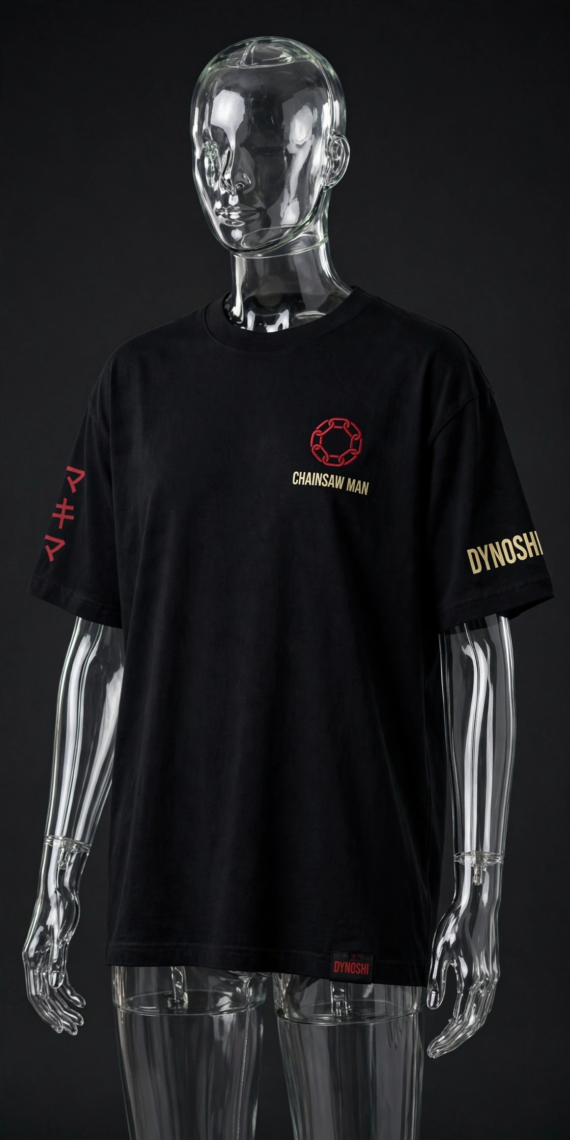 Makima - Chain of Command - Premium Oversized Anime T-Shirt - DYNOSHI