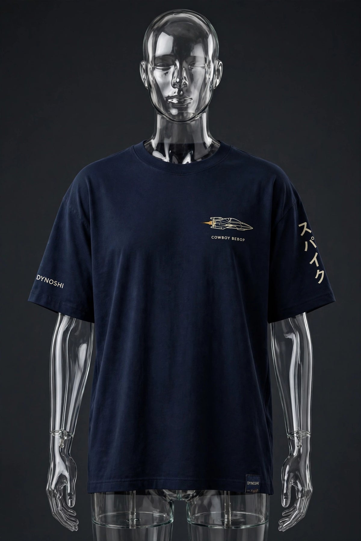 Spike Spiegel - Hunters Back to Back - Premium Oversized Anime T-Shirt - DYNOSHI