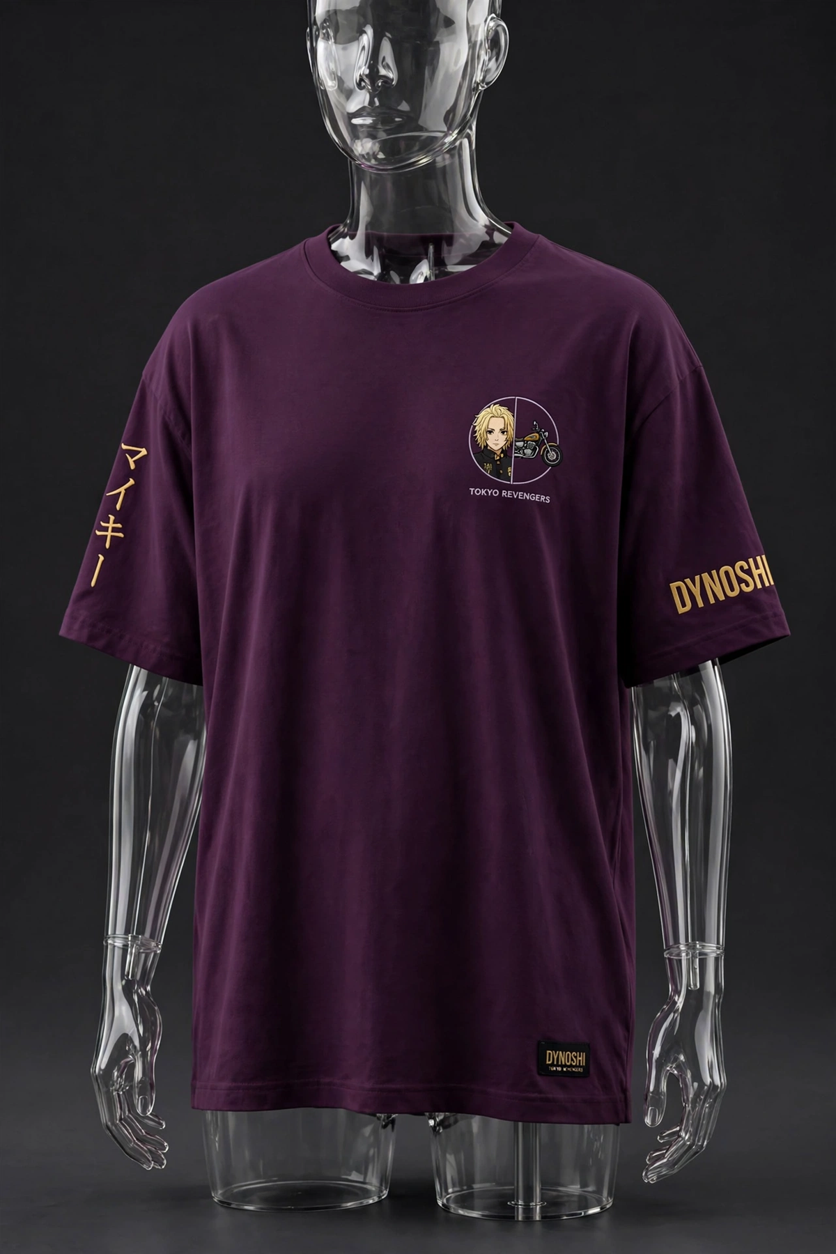 Mikey - Nuclear Kick - Premium Oversized Anime T-Shirt - DYNOSHI