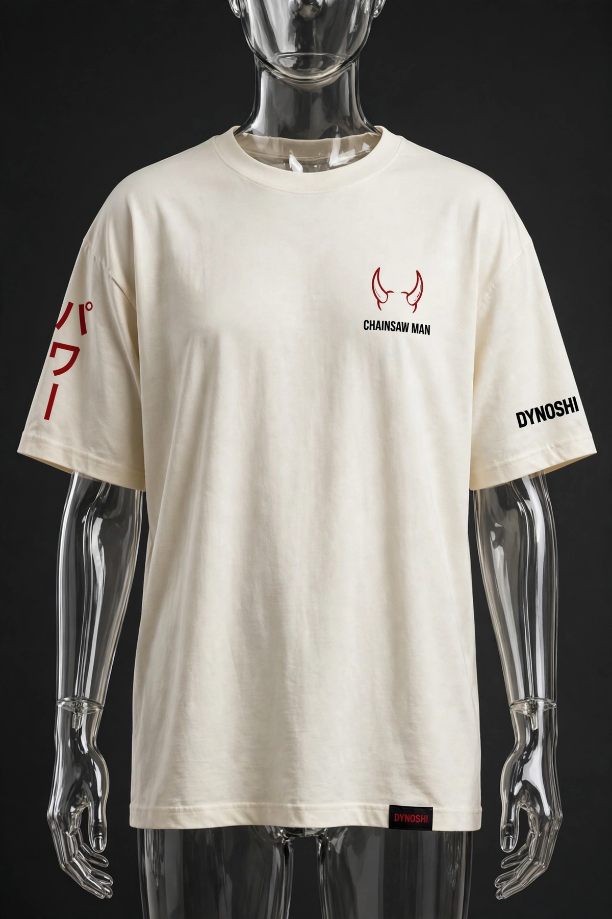 Power - Blood Devil Portrait - Premium Oversized Anime T-Shirt - DYNOSHI