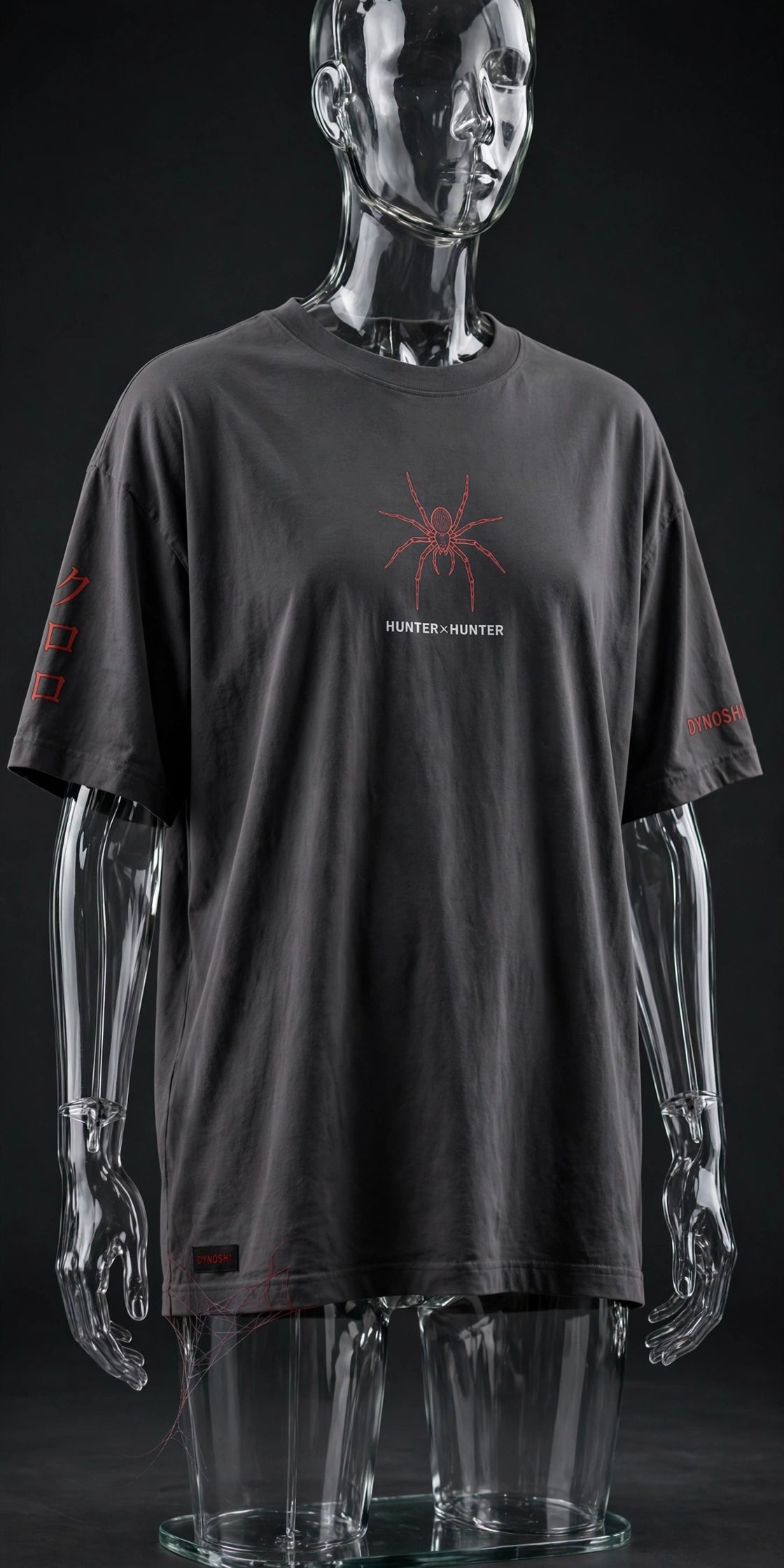 Chrollo Lucilfer - Spider Rider Chibi - Premium Oversized Anime T-Shirt - DYNOSHI
