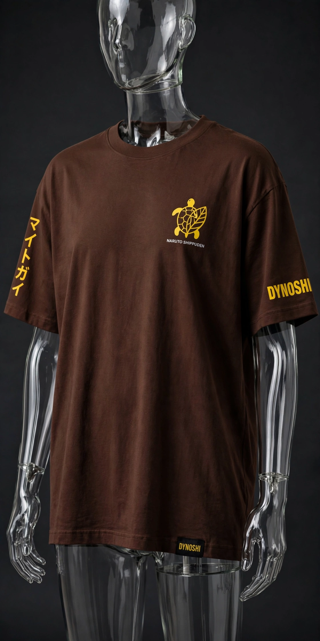 Might Guy - Eight Gates Unleashed - Premium Oversized Anime T-Shirt - DYNOSHI