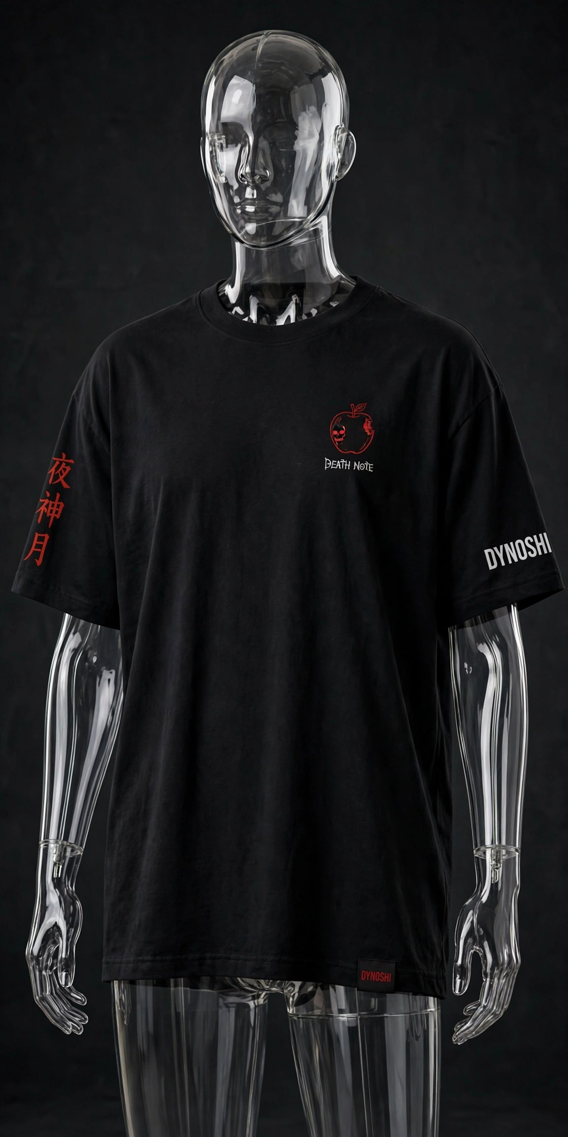 Light Yagami - Kira's Pen - Premium Oversized Anime T-Shirt - DYNOSHI