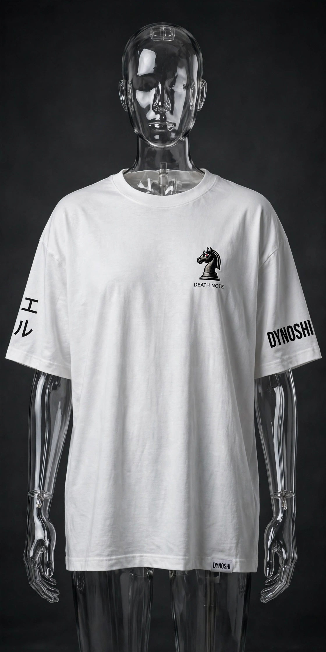 L Lawliet - Kira Chess Standoff - Premium Oversized Anime T-Shirt - DYNOSHI