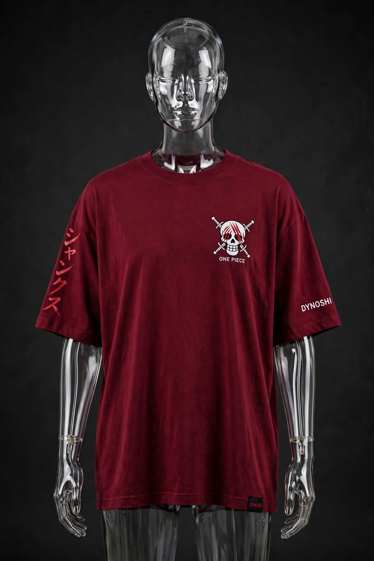 Shanks - Haki Blast - Premium Oversized Anime T-Shirt - DYNOSHI