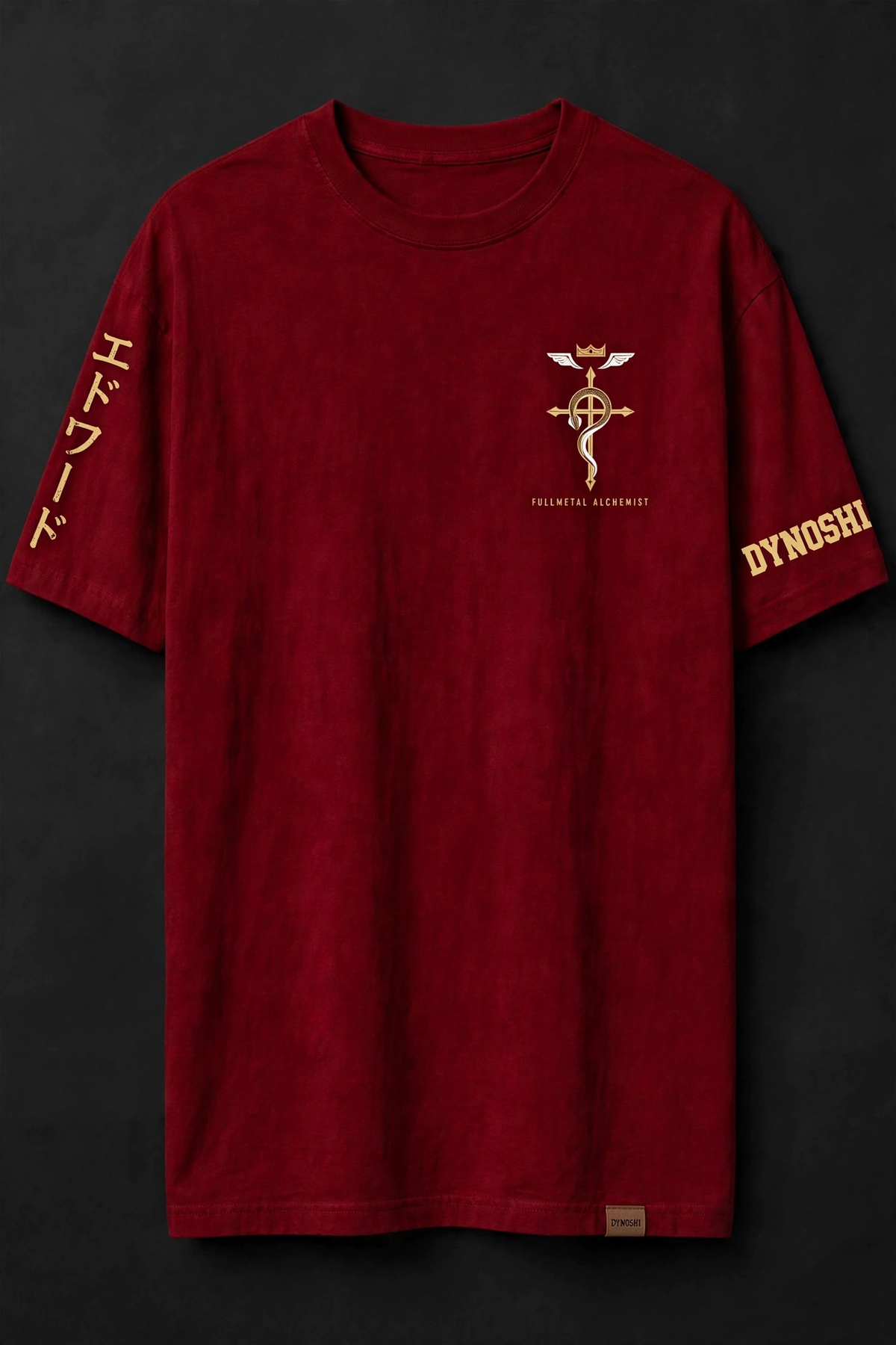Edward Elric - Premium Oversized Anime T-Shirt - DYNOSHI