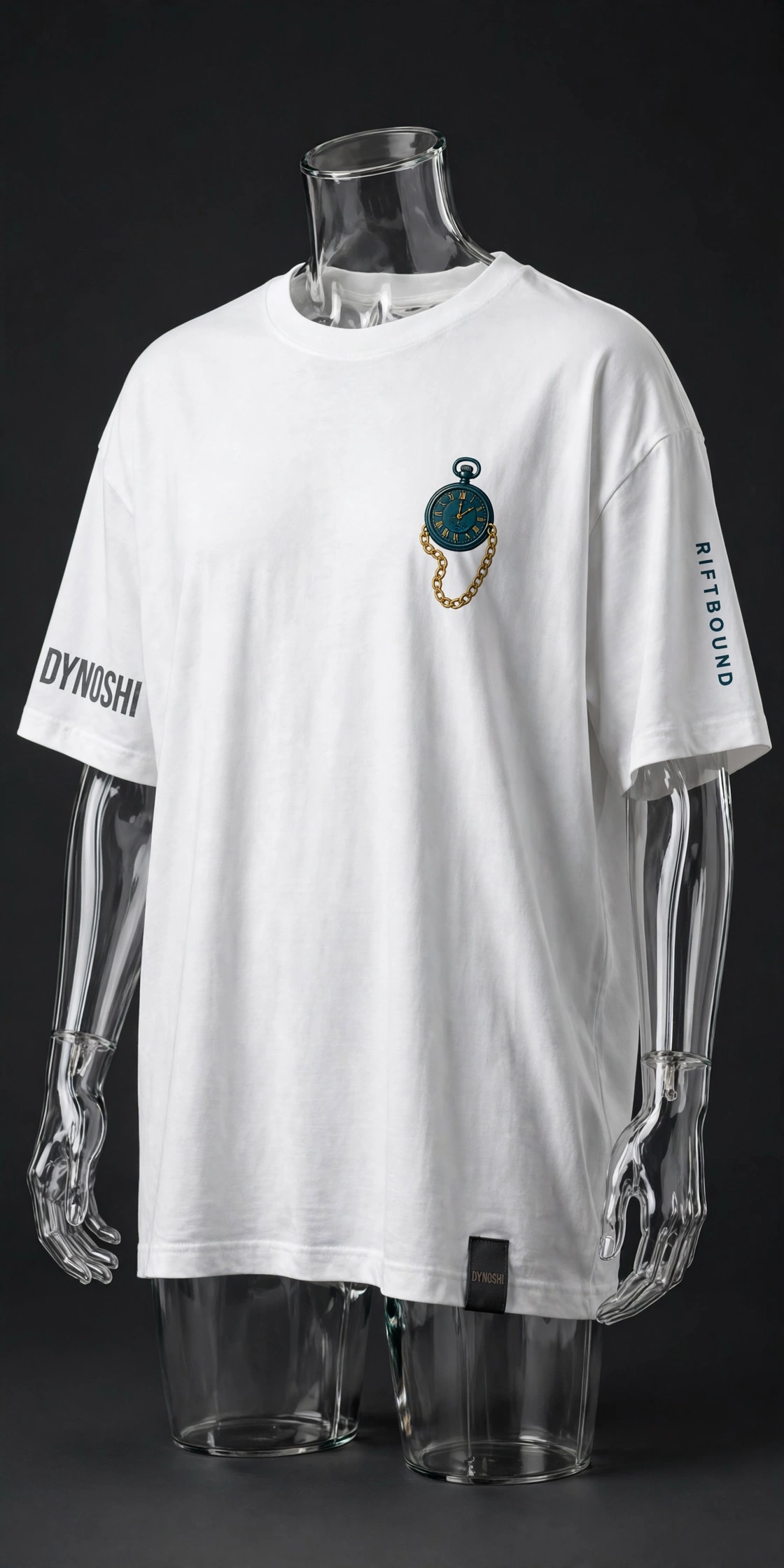 Eira - Pocket Watch Splash - Premium Oversized Anime T-Shirt - DYNOSHI