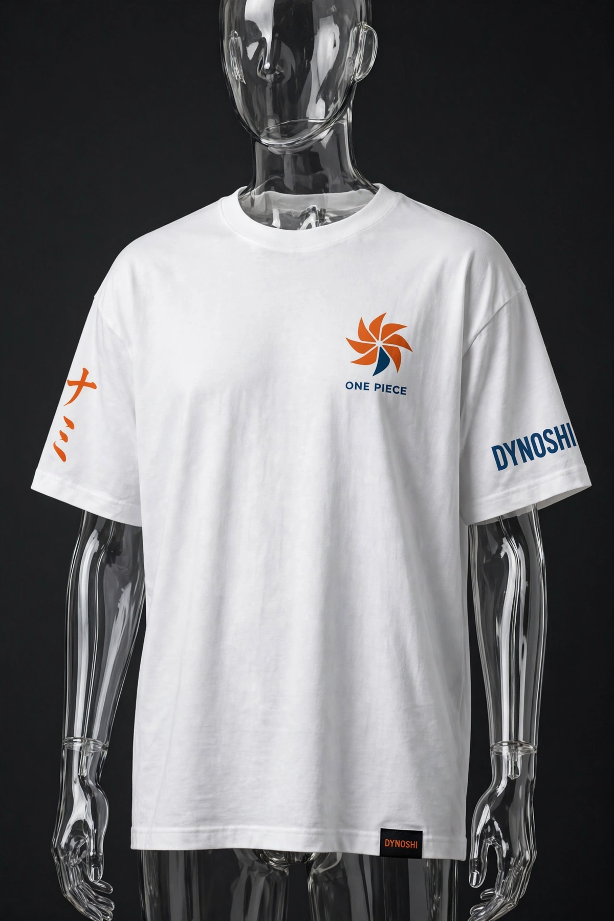 Nami - Tangerine Pinwheel Emblem - Premium Oversized Anime T-Shirt - DYNOSHI
