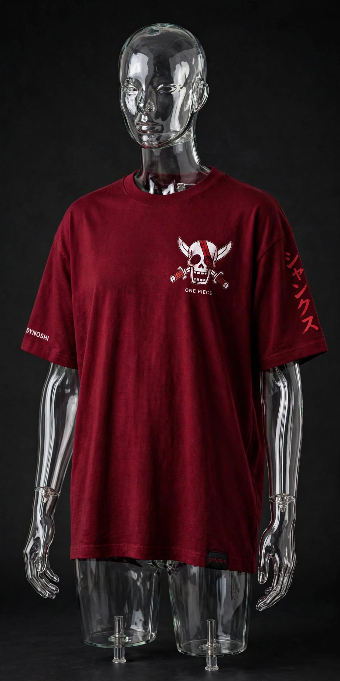 Shanks - Corrupted Captain - Premium Oversized Anime T-Shirt - DYNOSHI