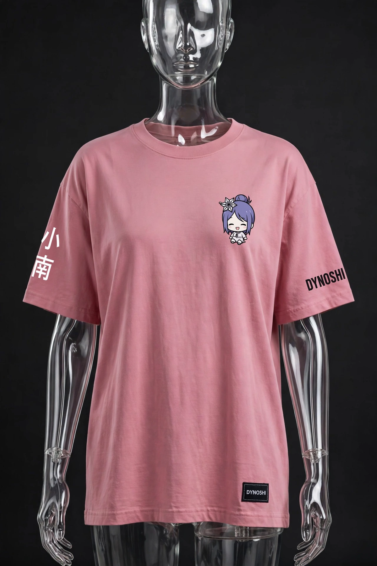 Konan - Chibi Crane Keeper - Premium Oversized Anime T-Shirt - DYNOSHI