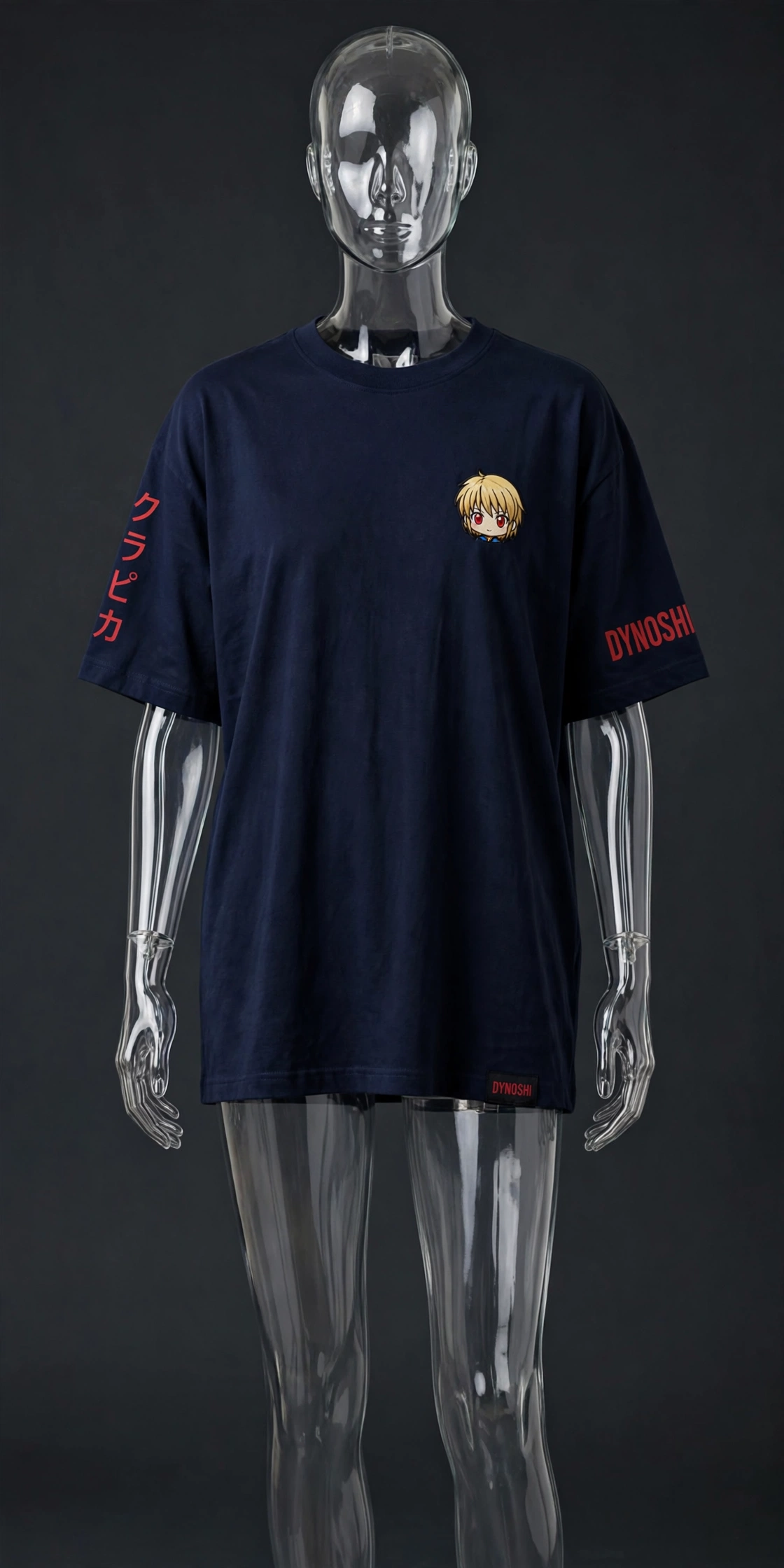 Kurapika - Chibi Chain Lasso - Premium Oversized Anime T-Shirt - DYNOSHI