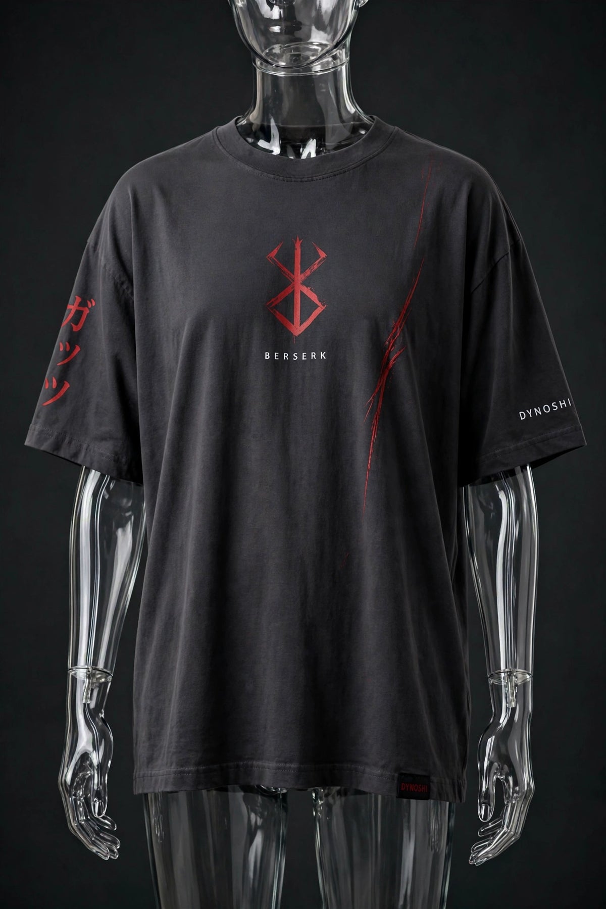 Guts - Eclipse Vigil - Premium Oversized Anime T-Shirt - DYNOSHI