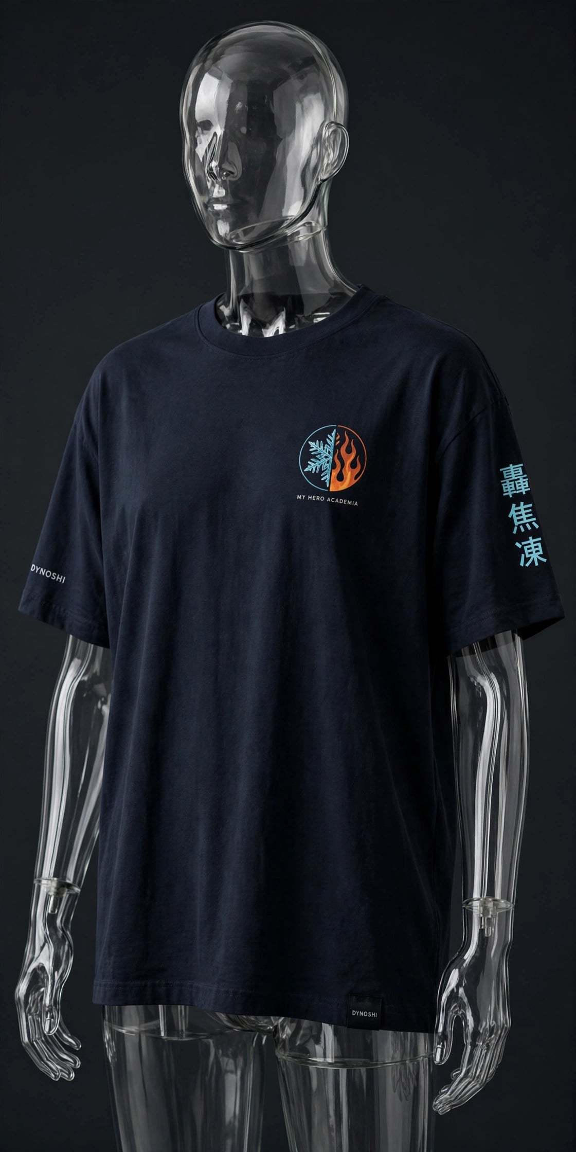 Shoto Todoroki - Hero's Kit - Premium Oversized Anime T-Shirt - DYNOSHI