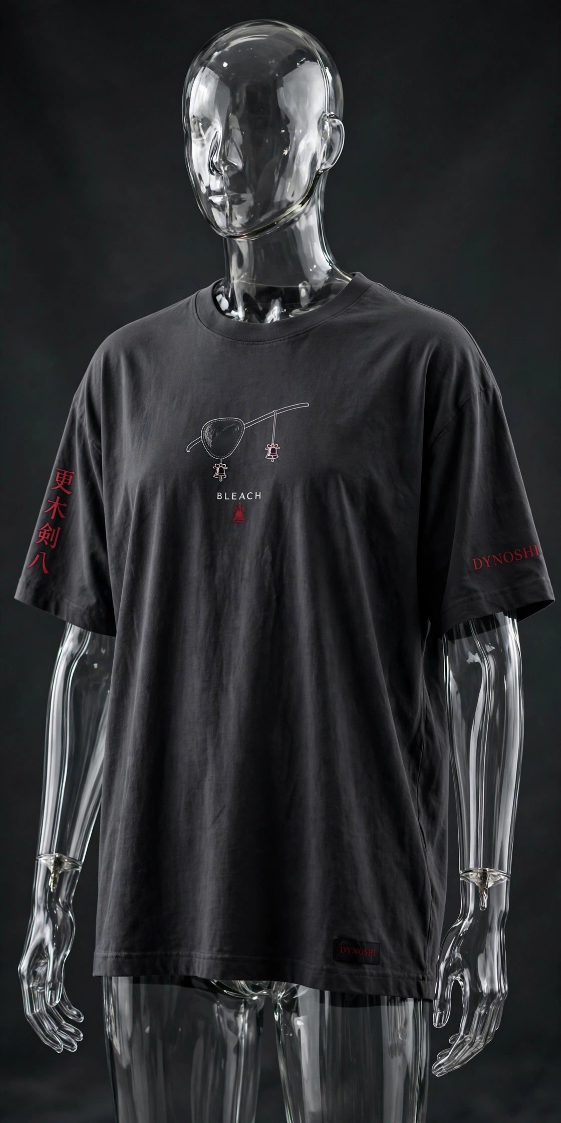 Kenpachi Zaraki - Battlefield Blood Petals - Premium Oversized Anime T-Shirt - DYNOSHI