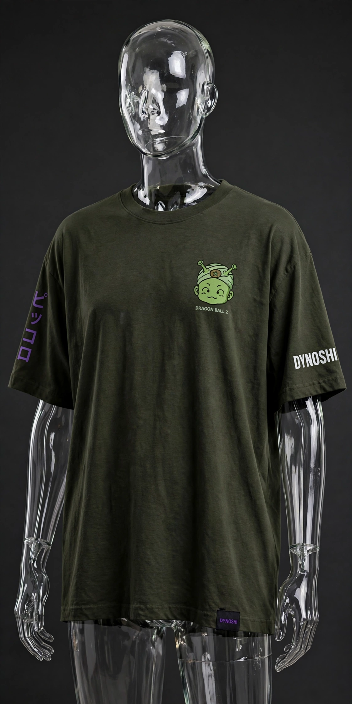 Piccolo - Meditation Chibi - Premium Oversized Anime T-Shirt - DYNOSHI
