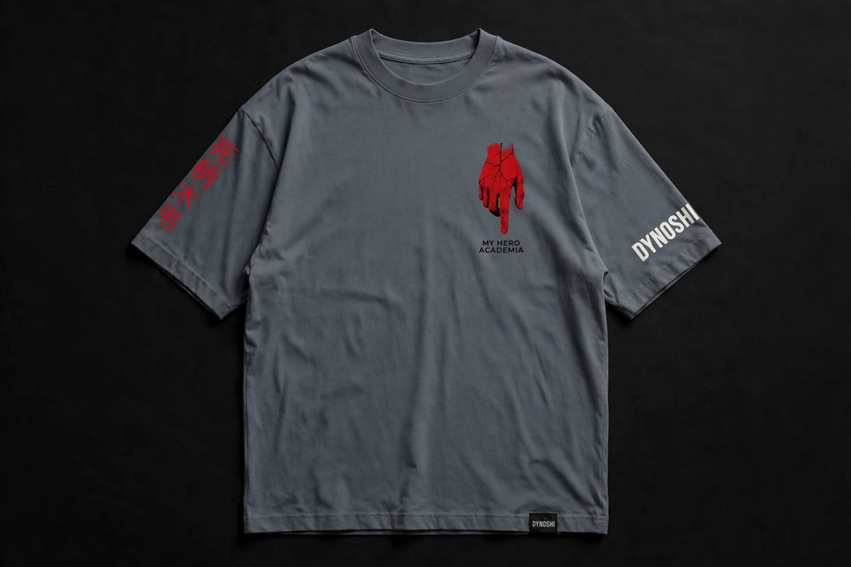 Tomura Shigaraki - Premium Oversized Anime T-Shirt - DYNOSHI
