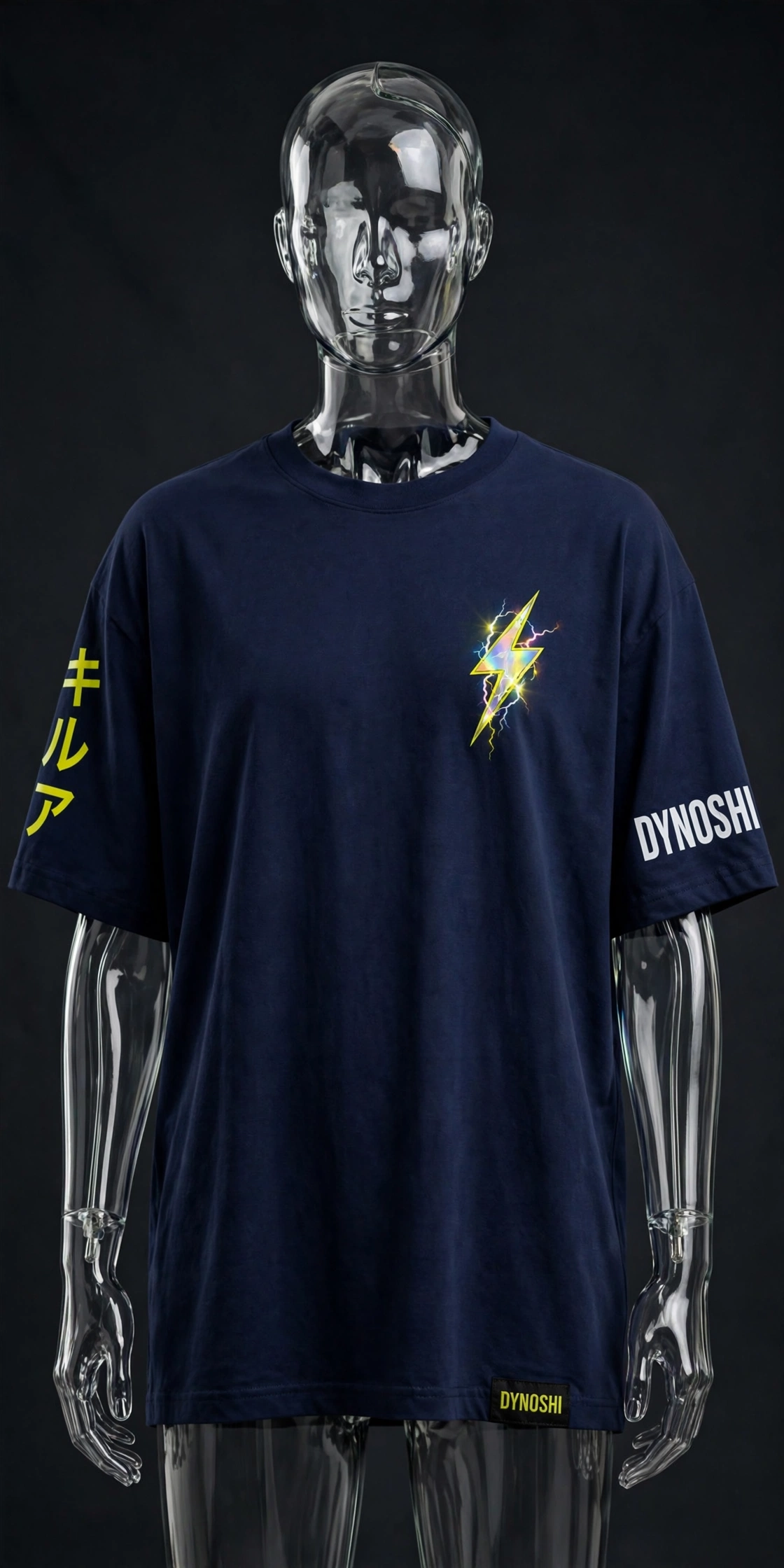 Killua Zoldyck - Godspeed Mantra - Premium Oversized Anime T-Shirt - DYNOSHI