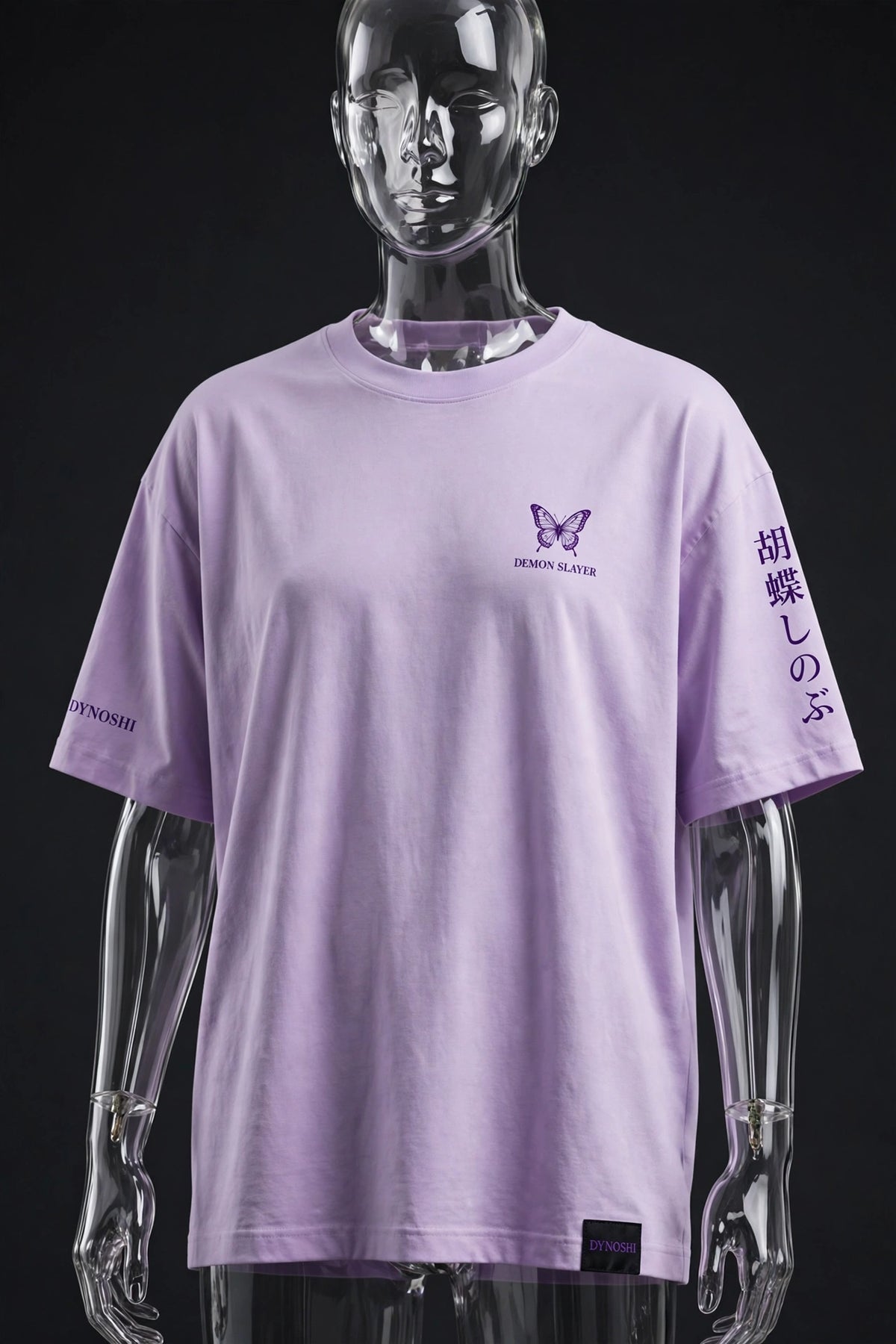 Shinobu Kocho - The Smiling Hashira - Premium Oversized Anime T-Shirt - DYNOSHI