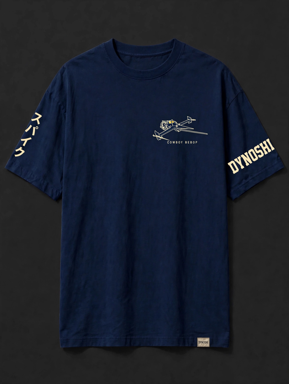 Spike Spiegel - Premium Oversized Anime T-Shirt - DYNOSHI