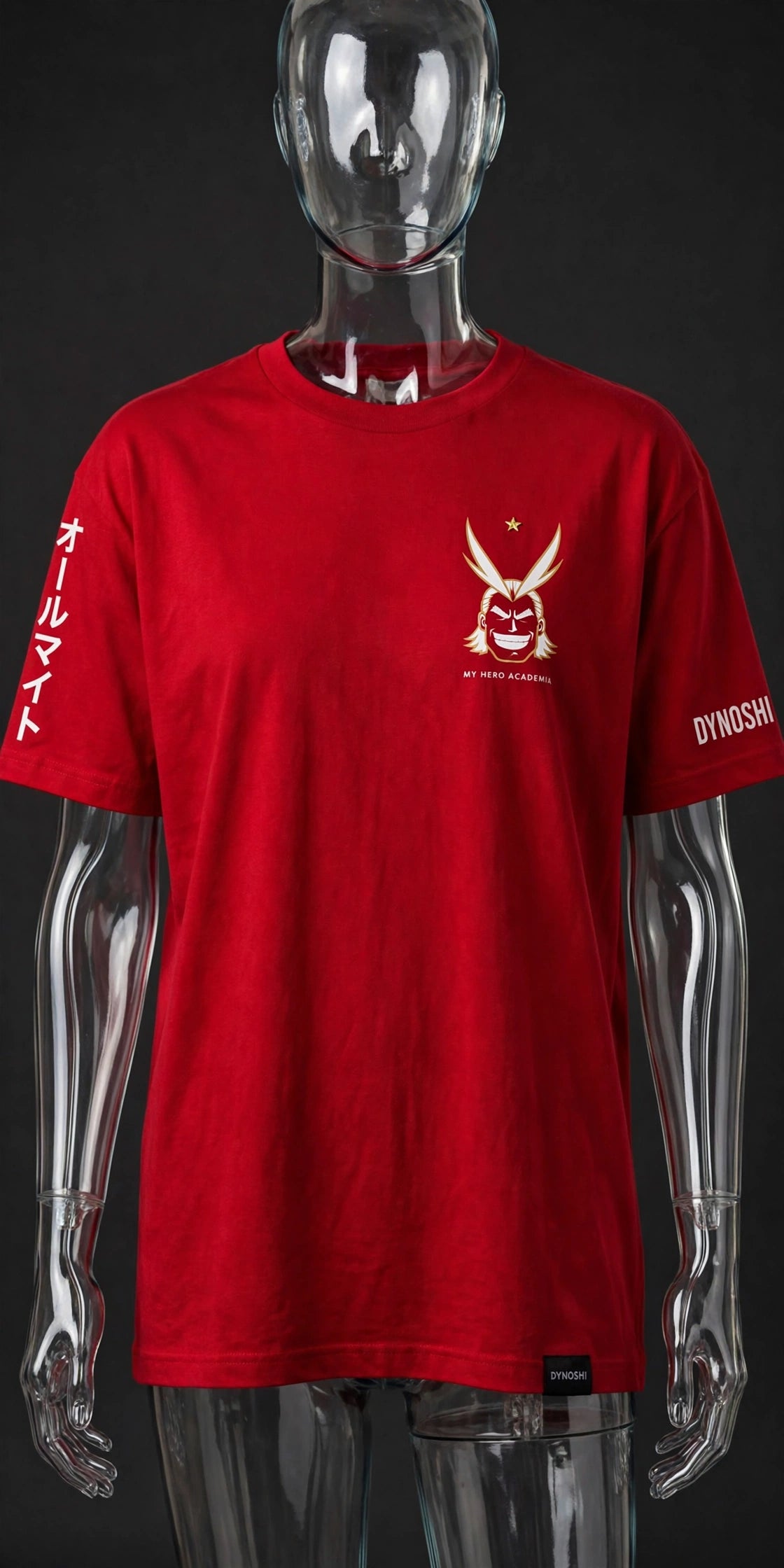 All Might - Symbol of Peace Portrait - Premium Oversized Anime T-Shirt - DYNOSHI