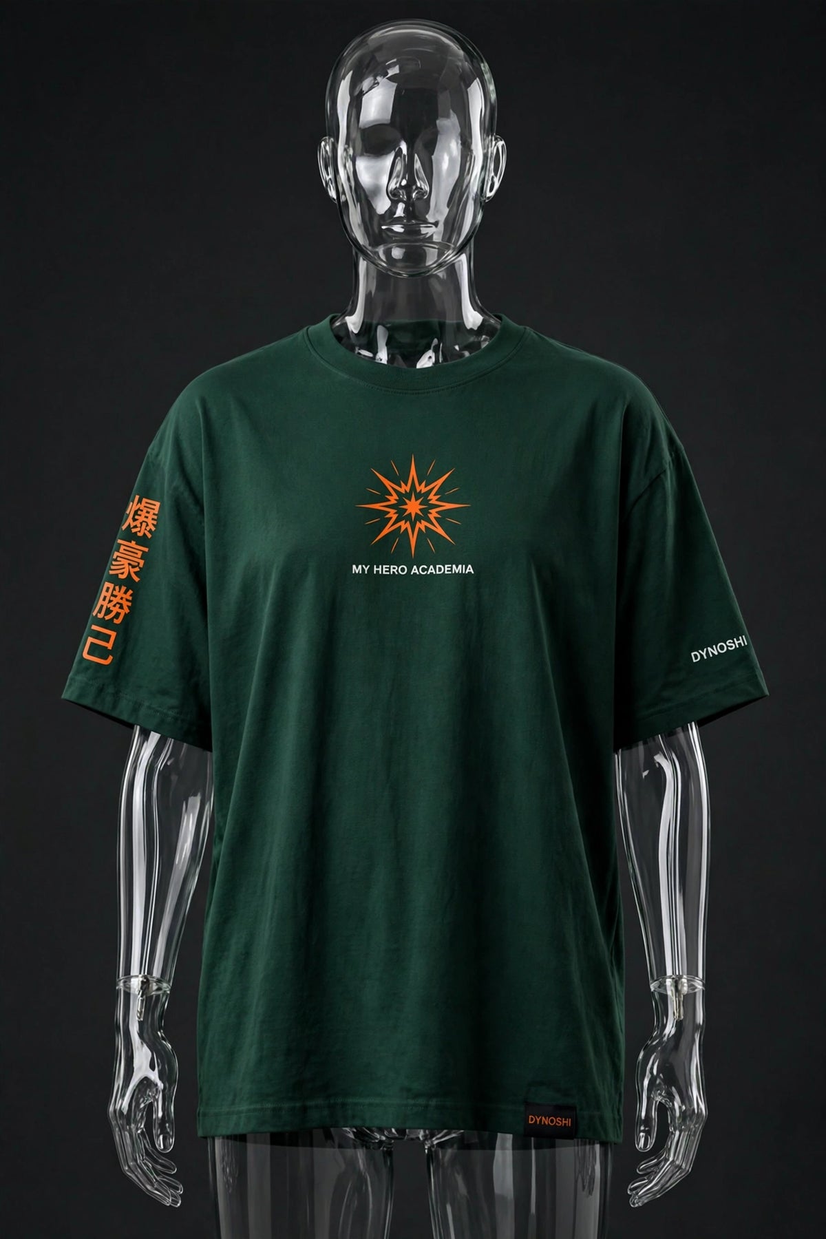 Katsuki Bakugo - Bracer Crest Emblem - Premium Oversized Anime T-Shirt - DYNOSHI