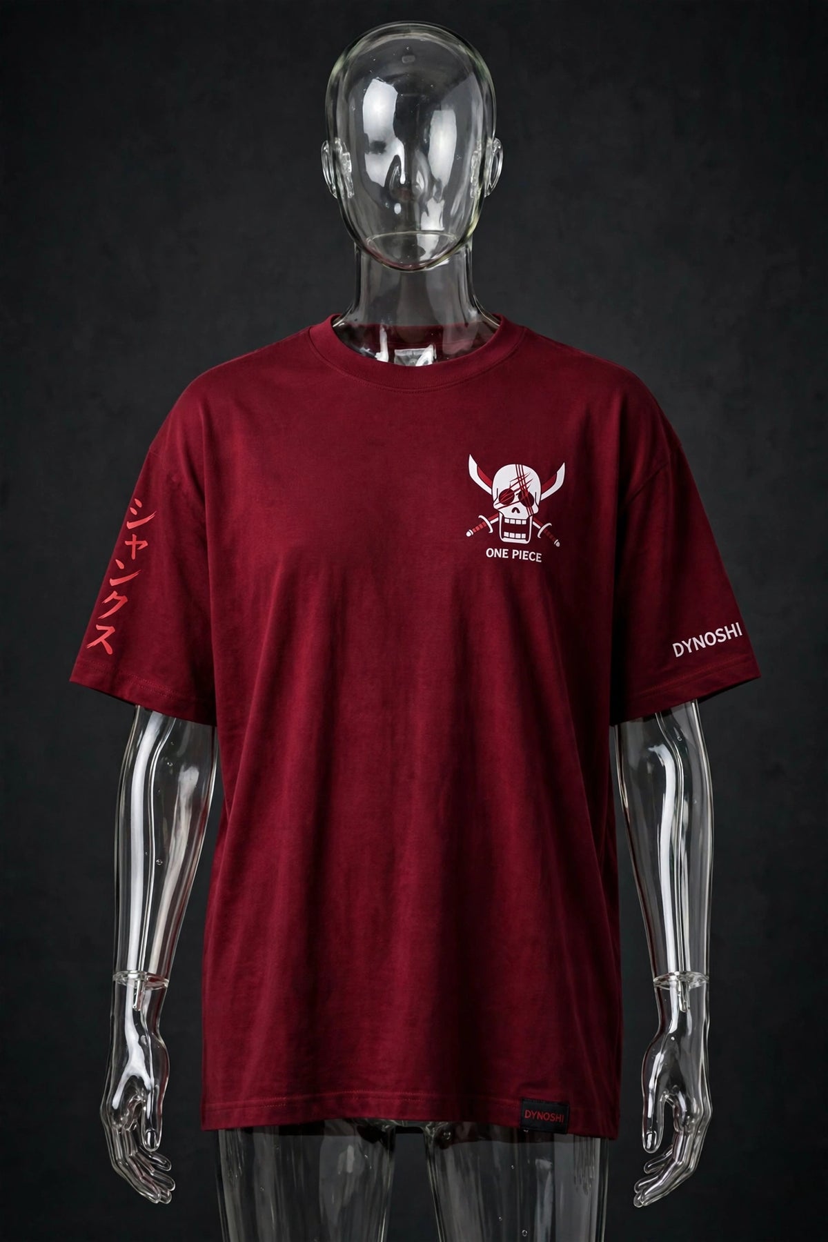 Shanks - The Captain - Premium Oversized Anime T-Shirt - DYNOSHI