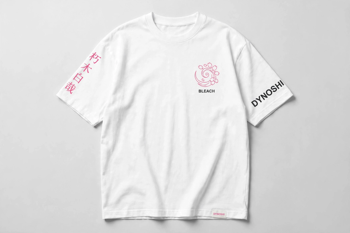 Byakuya Kuchiki - Premium Oversized Anime T-Shirt - DYNOSHI