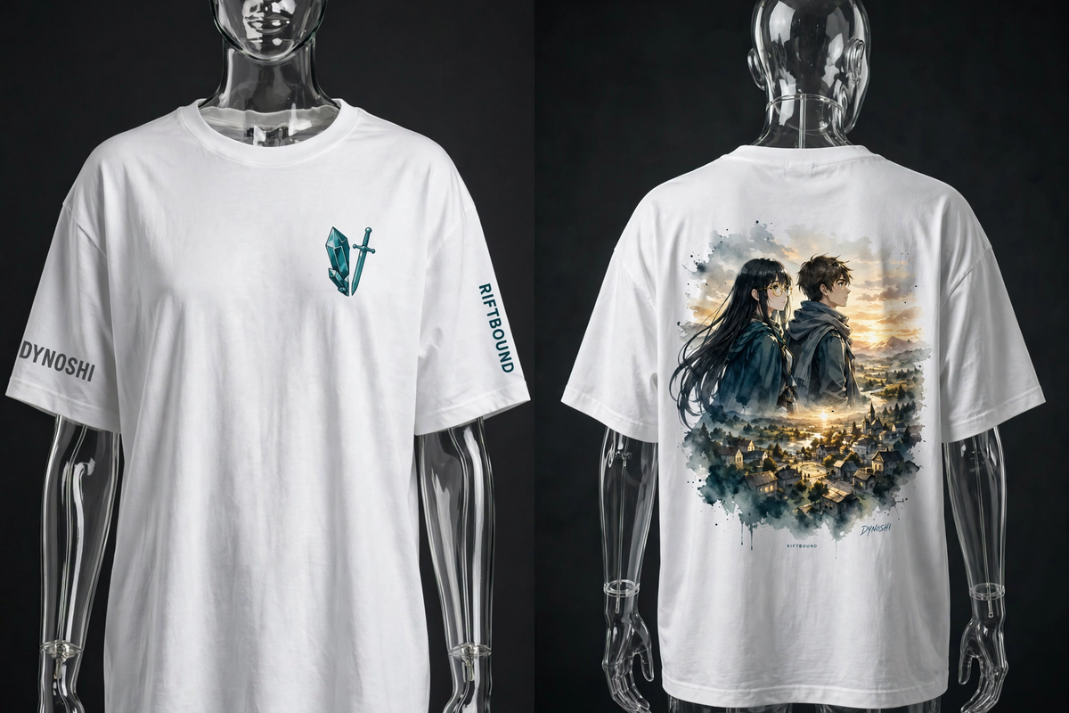 Eira - Heroes Duo - Premium Oversized Anime T-Shirt - DYNOSHI