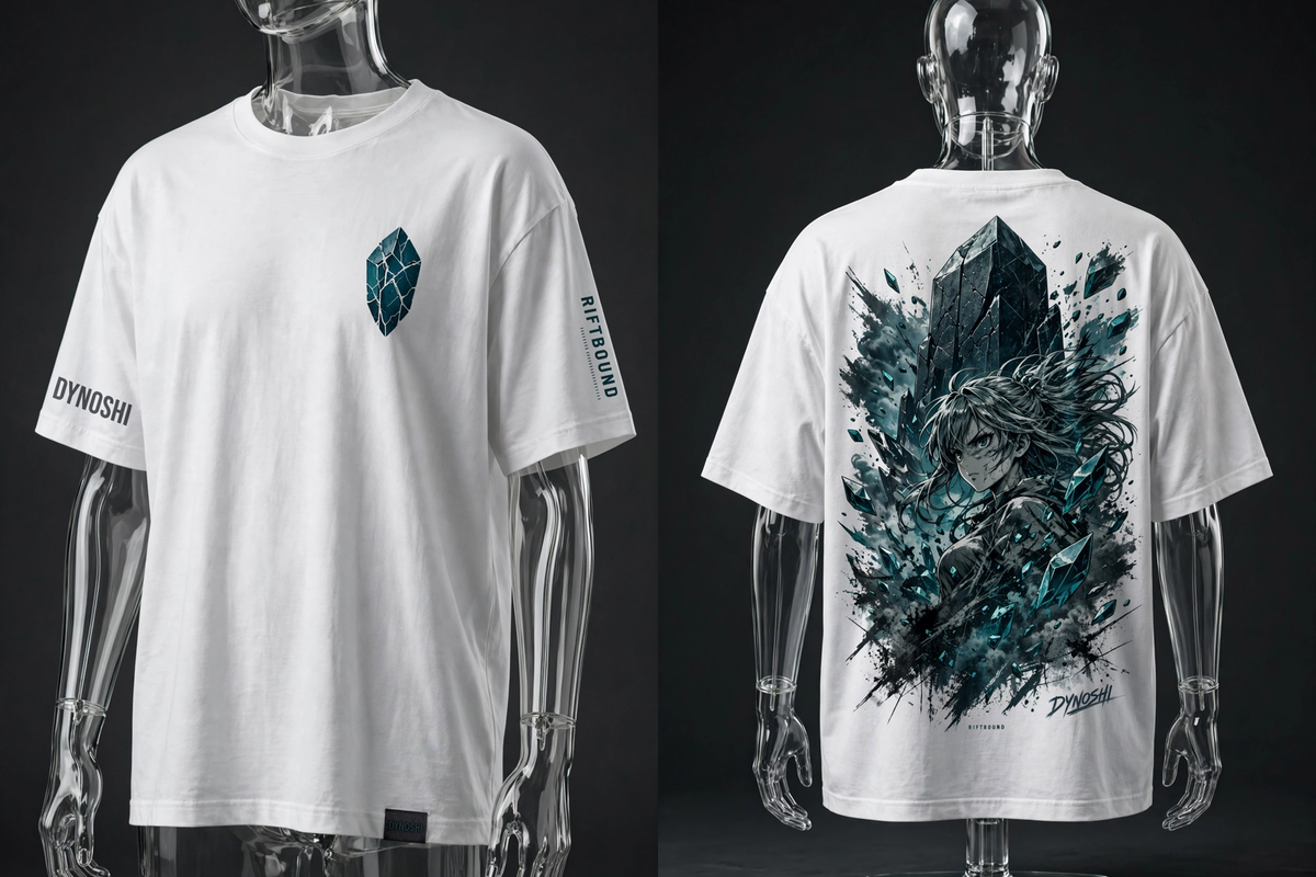 Eira - Resonance Overload - Premium Oversized Anime T-Shirt - DYNOSHI